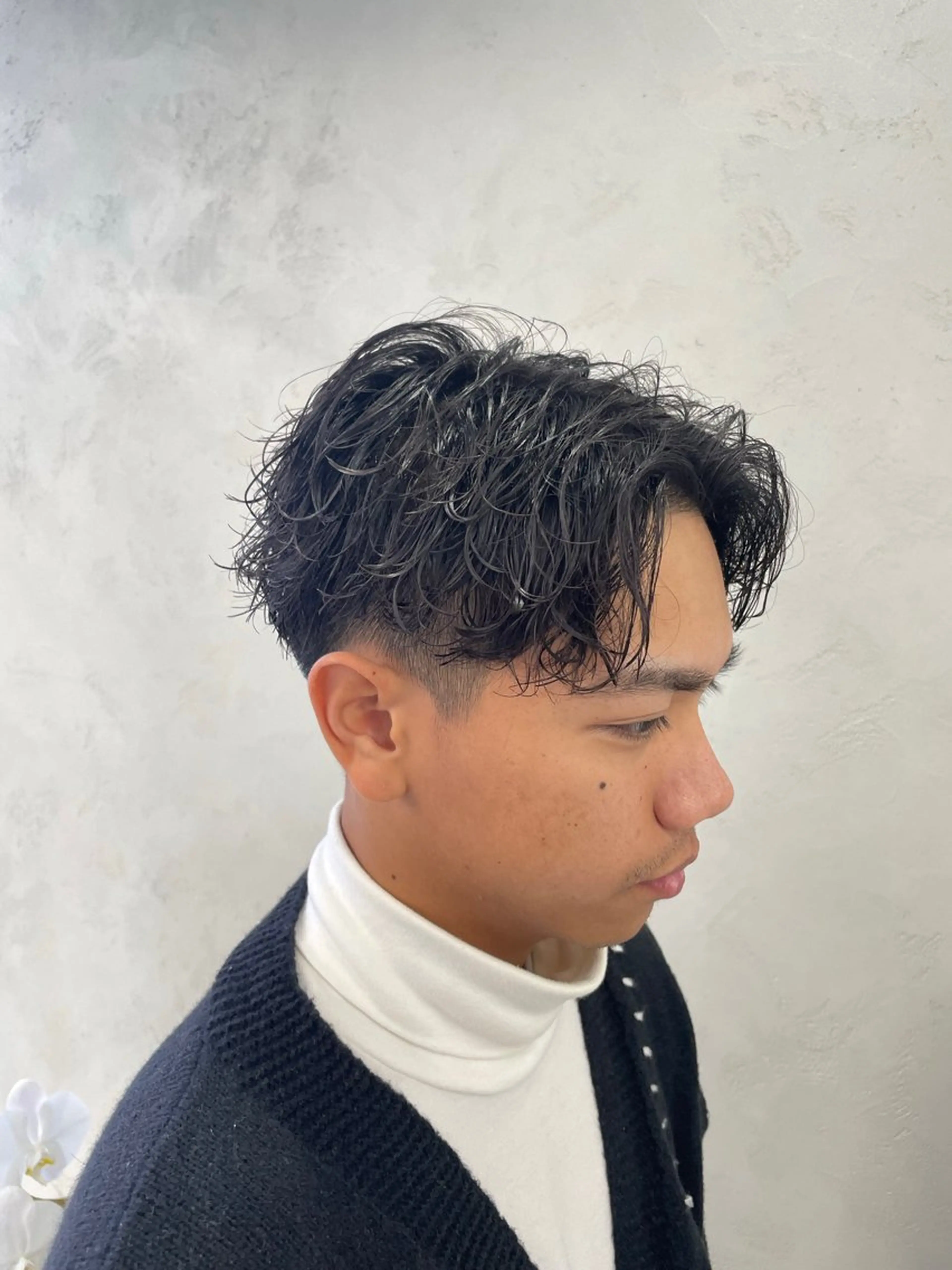 ショート 柏/メンズパーマ/ ナチュラル/颯寿のヘアスタイル