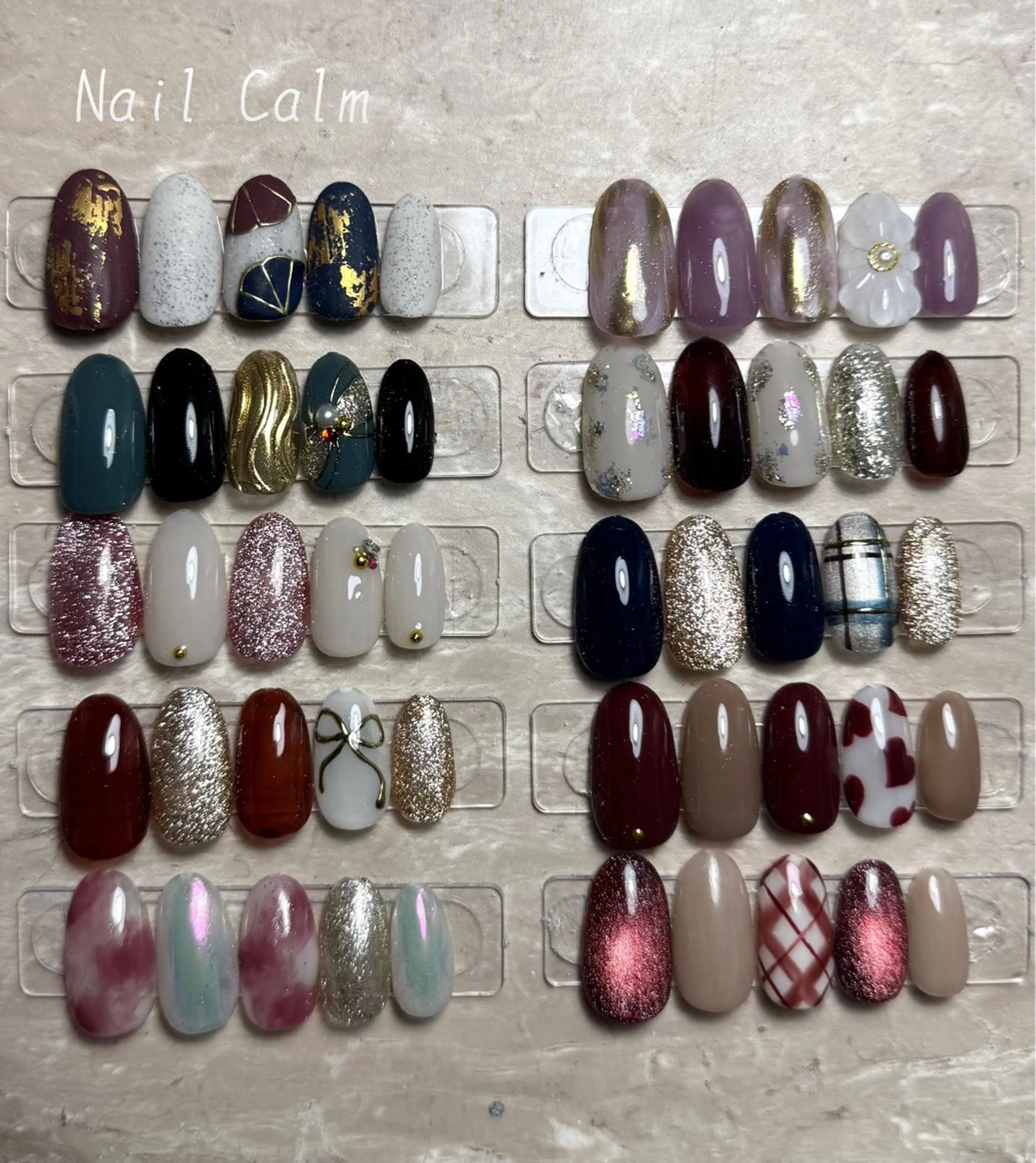 ネイル バレンタイン ハンドネイル Nail Calm所属・プライベートサロン Calmのネイルデザイン