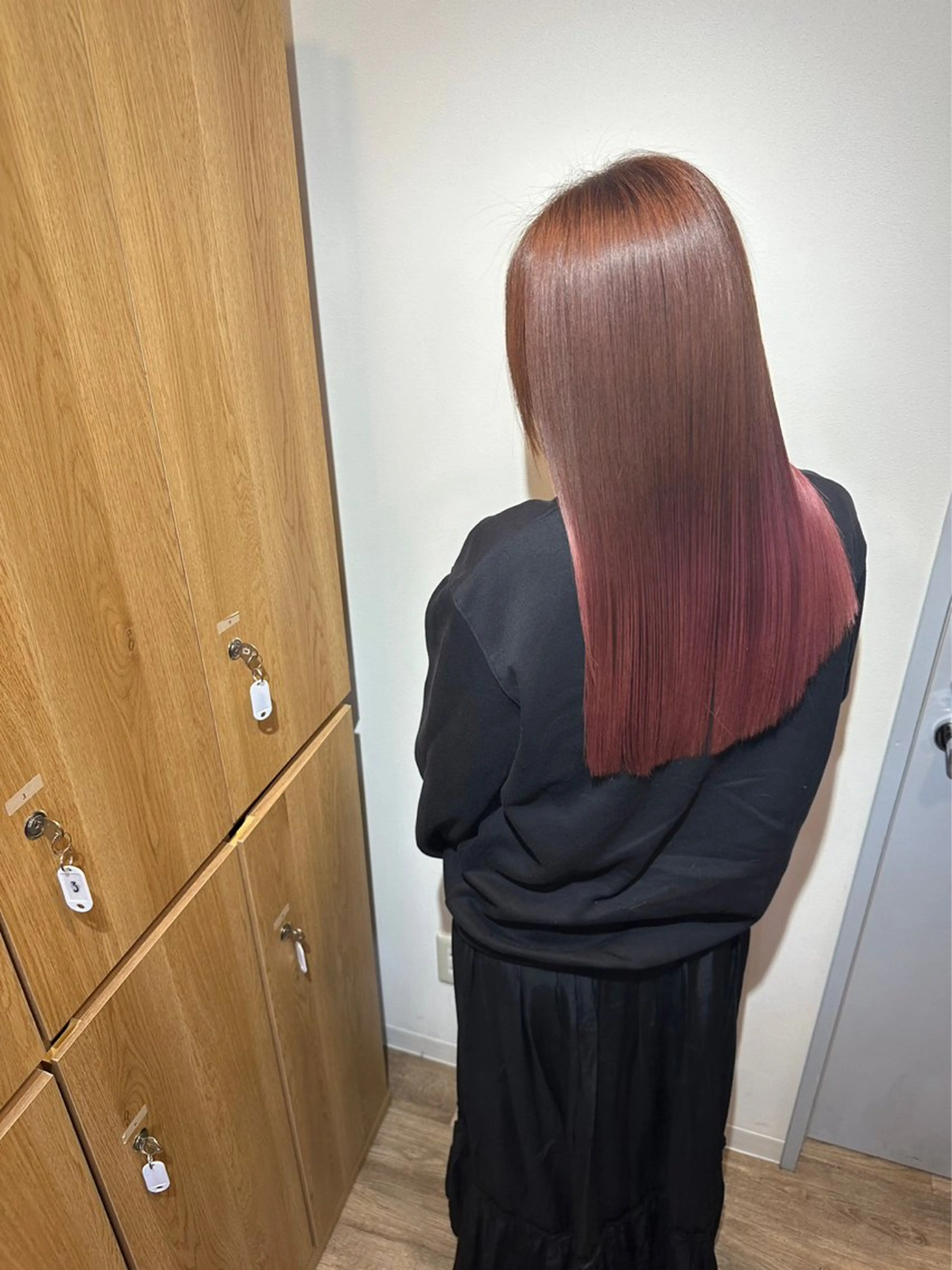 ロング 髪質改善 縮毛矯正 神戸ボブ✂️ ioe三宮/田 伸佳のヘアスタイル