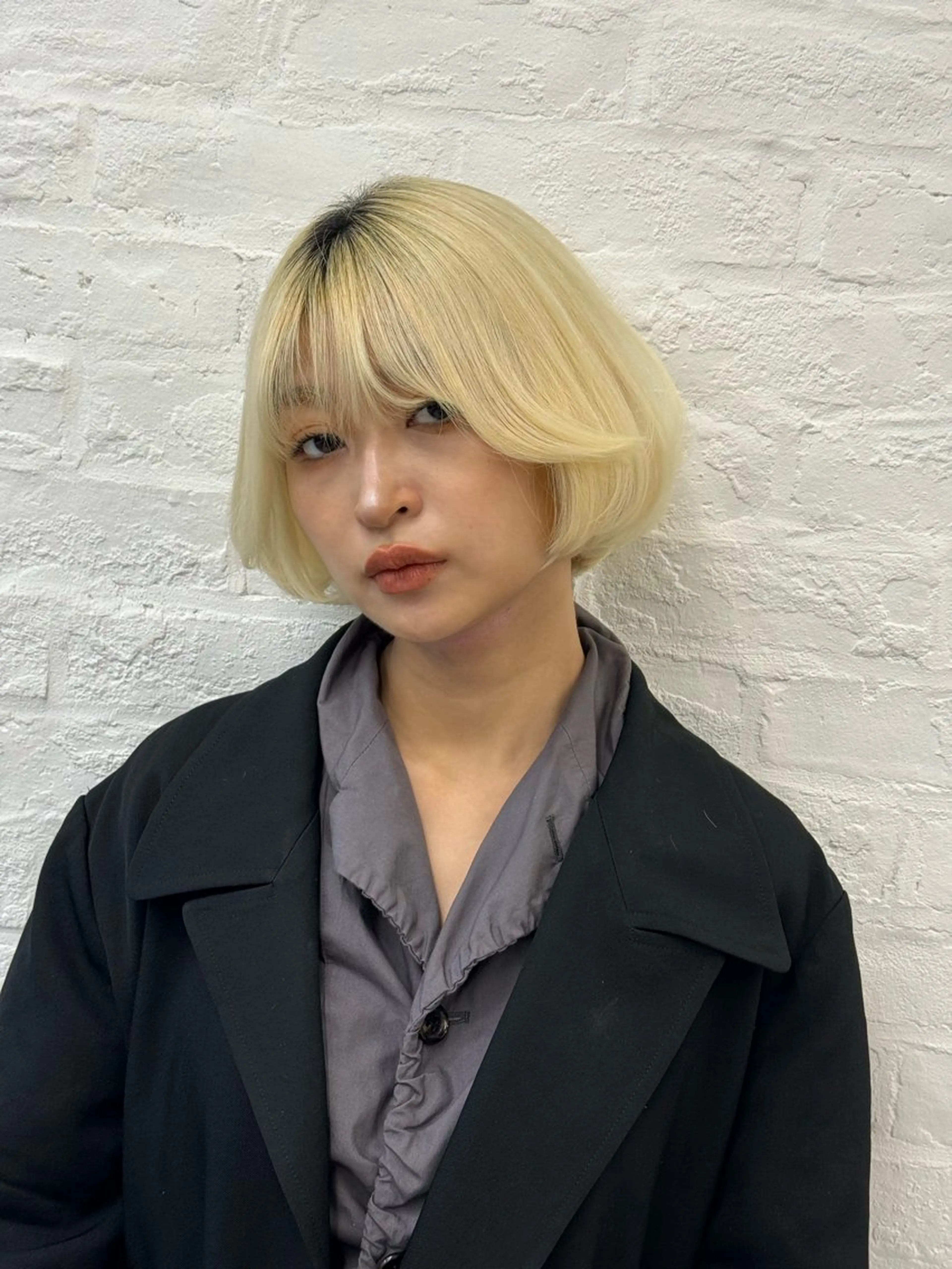 ショート 高島大登/顔周り /ミルクティーのヘアスタイル