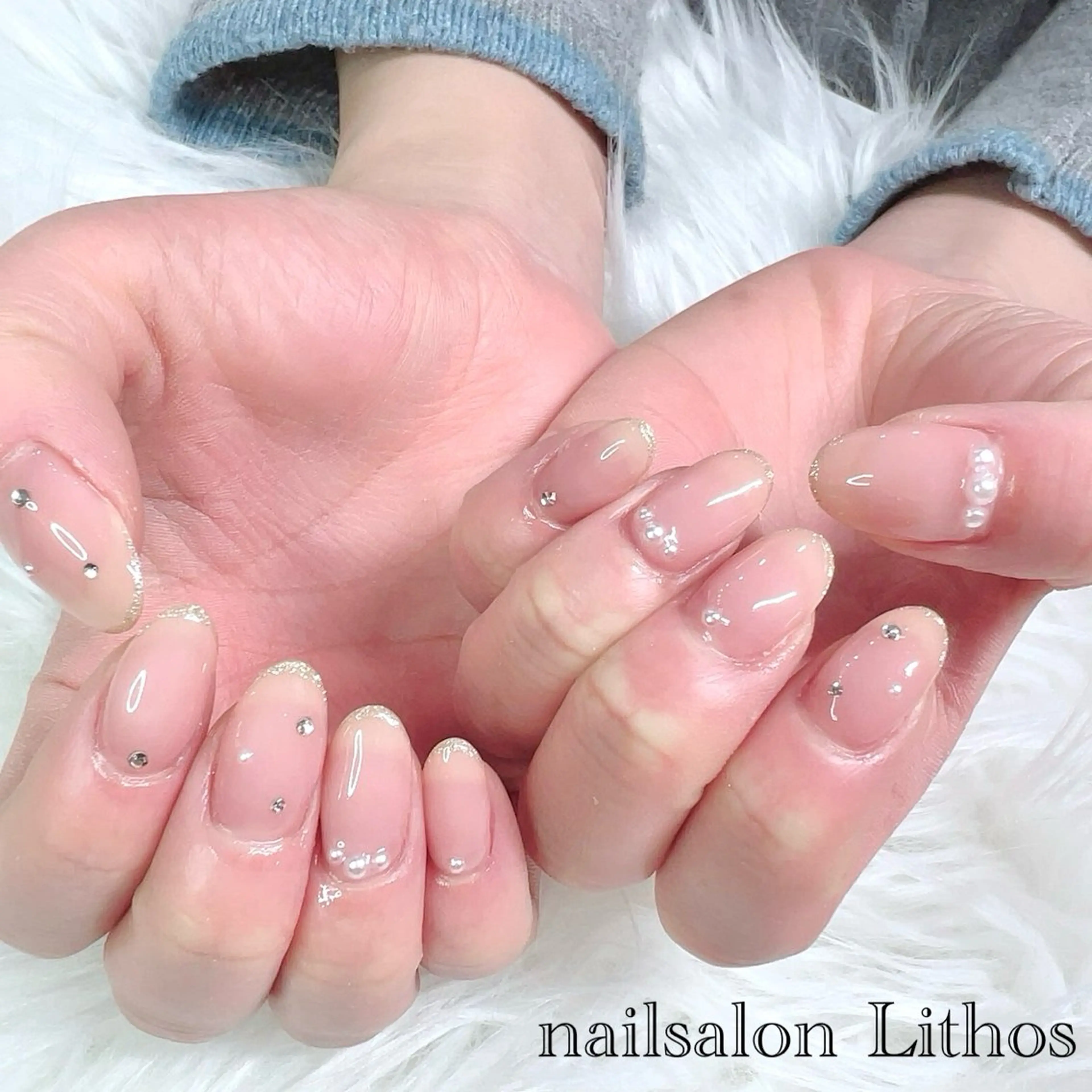ネイル オフィスネイル ハンドネイル nailsalon Lithos所属・nailsalon Recontreのネイルデザイン