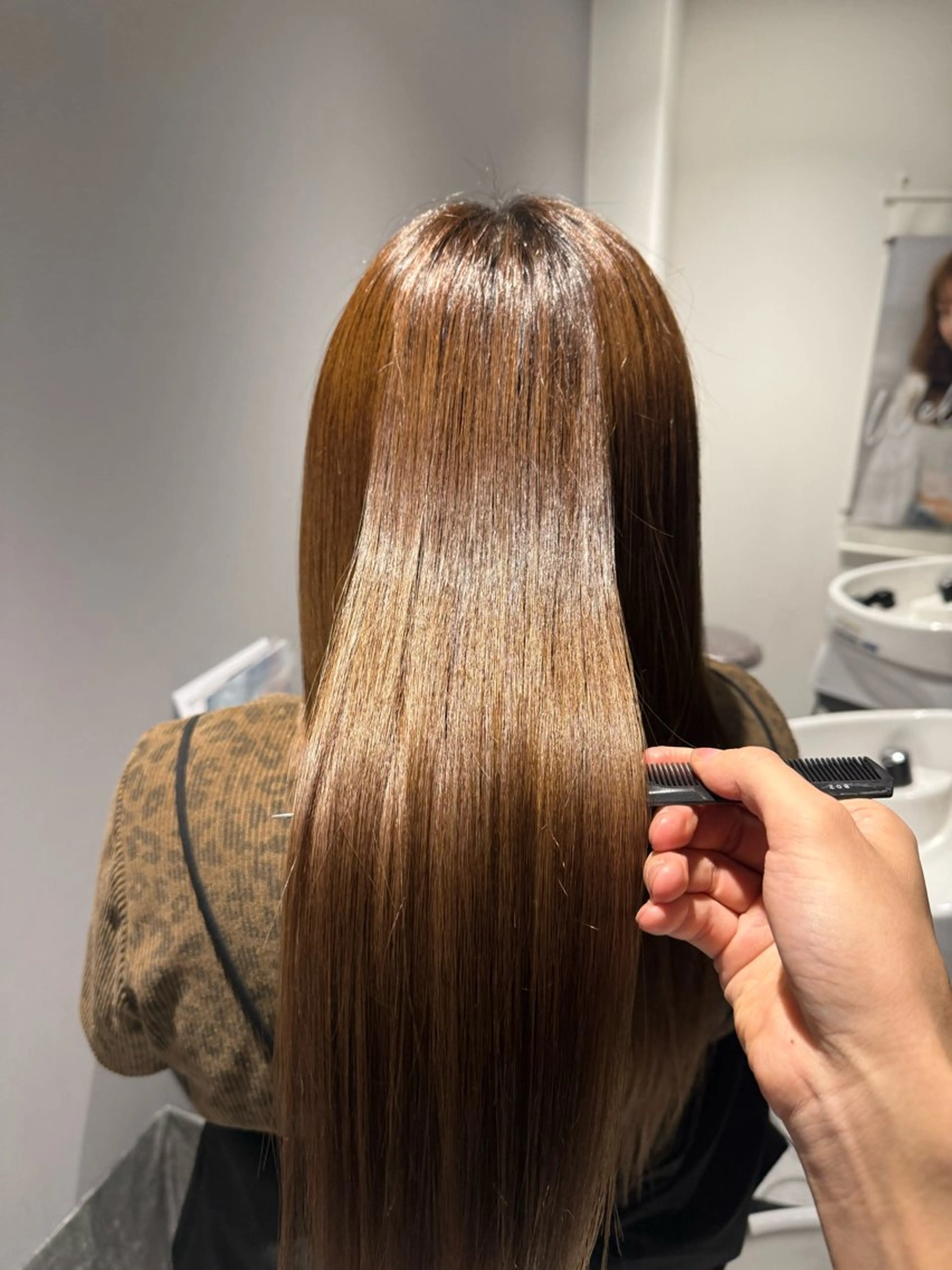 カラー トリートメント 馬渡 真輝のヘアスタイル