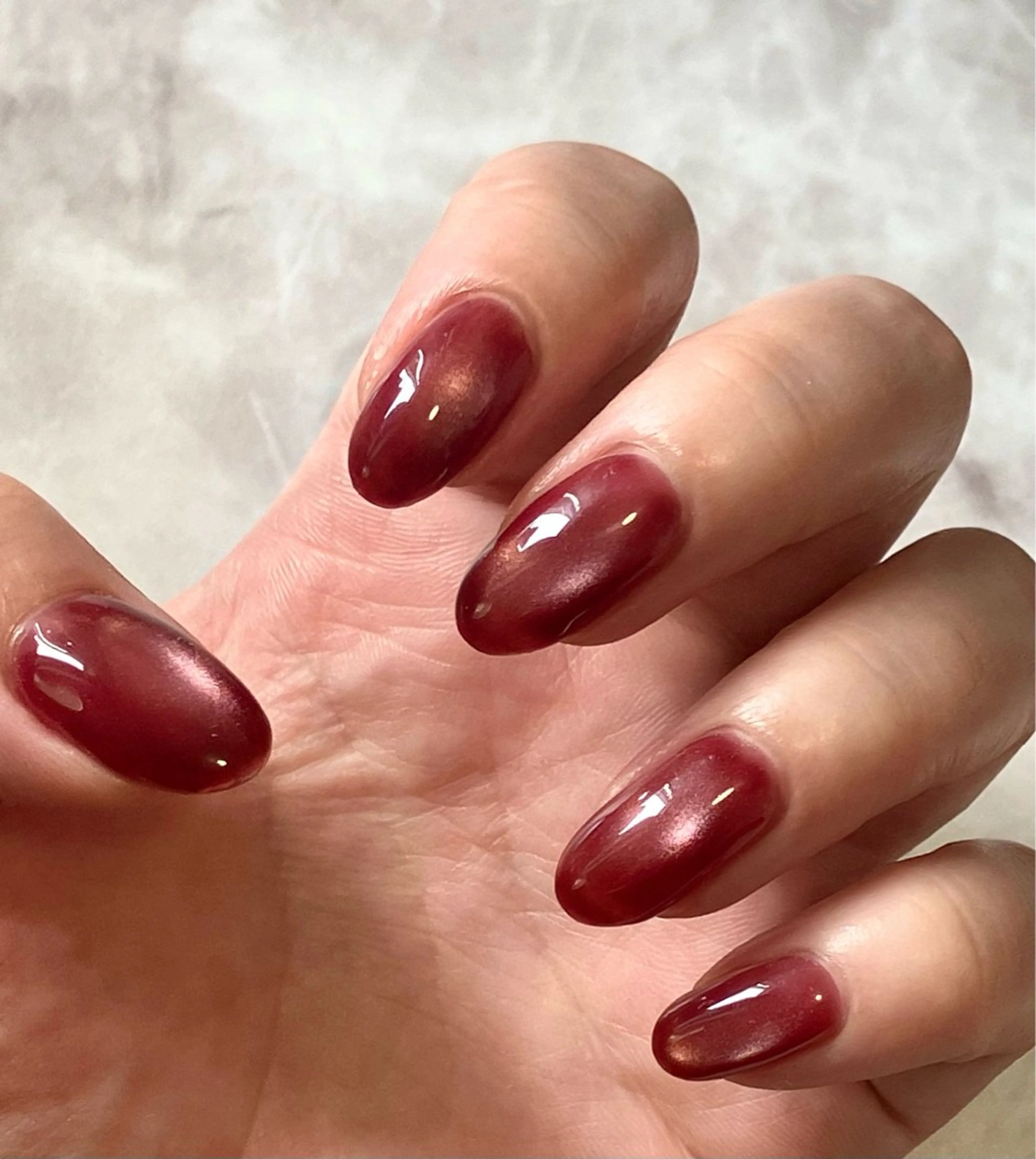 マグネットネイル💅オフなしの写真