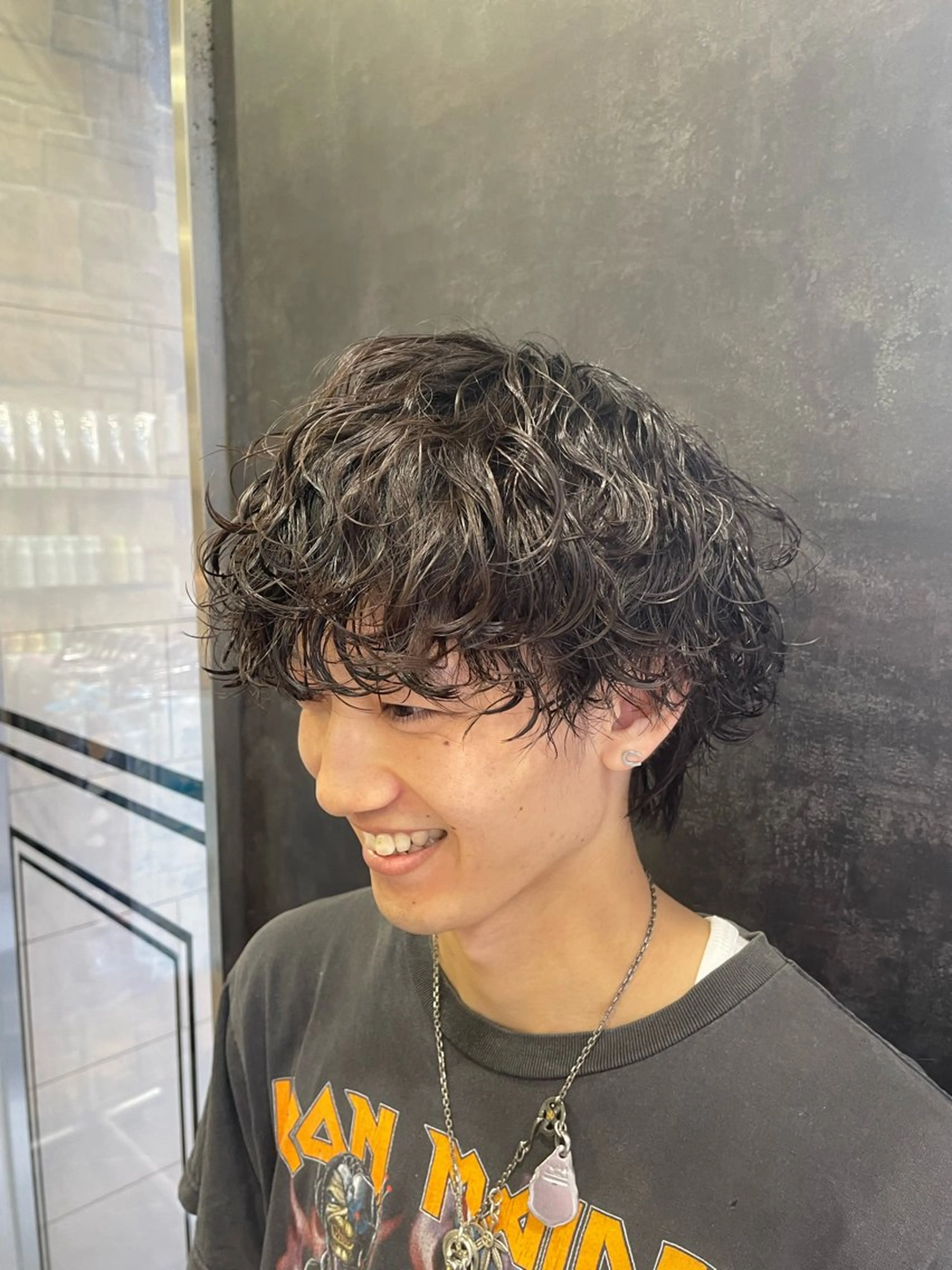 メンズ カット パーマ メンズカットパーマ 【フェザーパーマ】のヘアスタイル