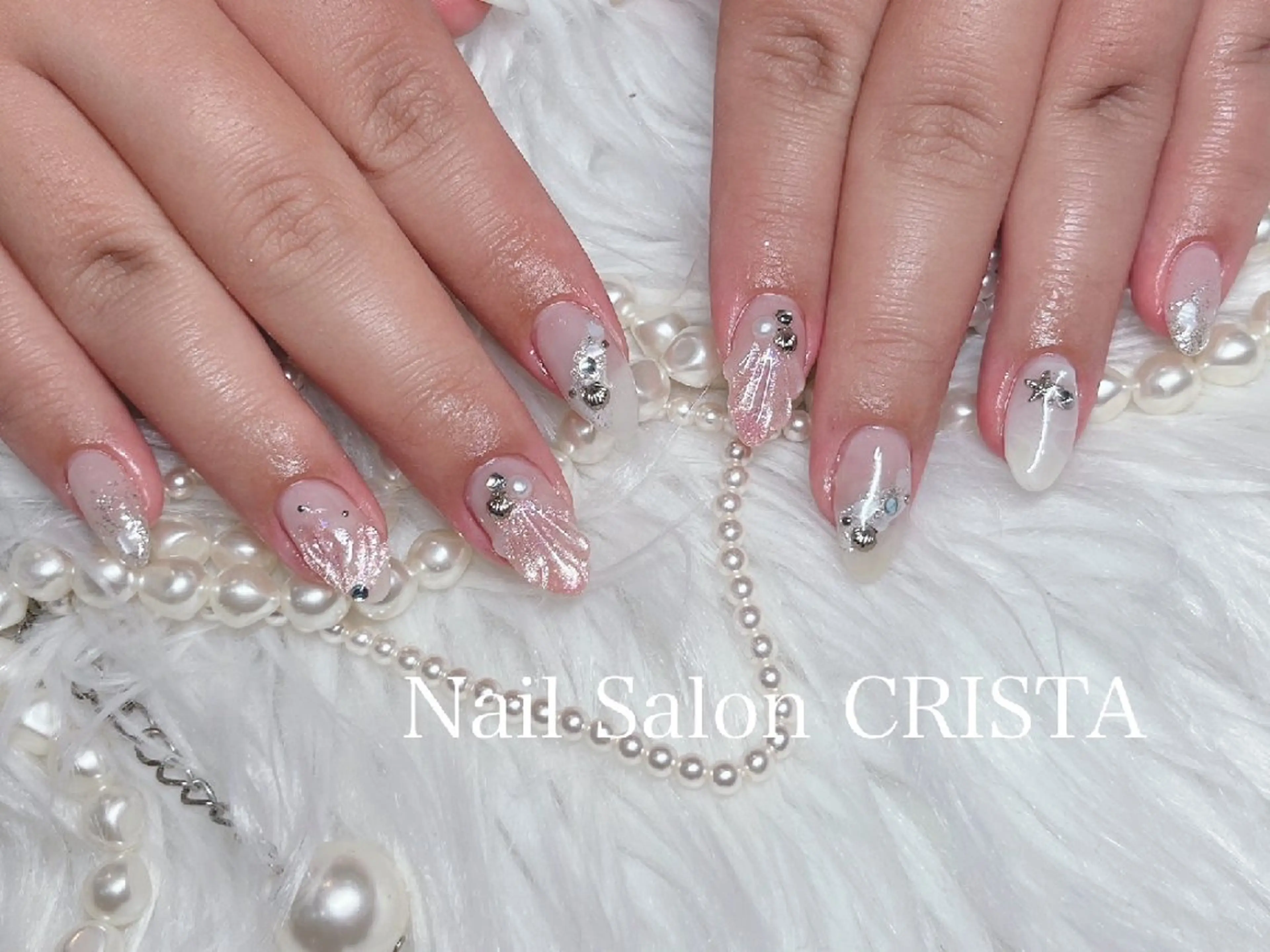 ネイル 持ち込み ハンドネイル NaiI Salon CRISTAのネイルデザイン