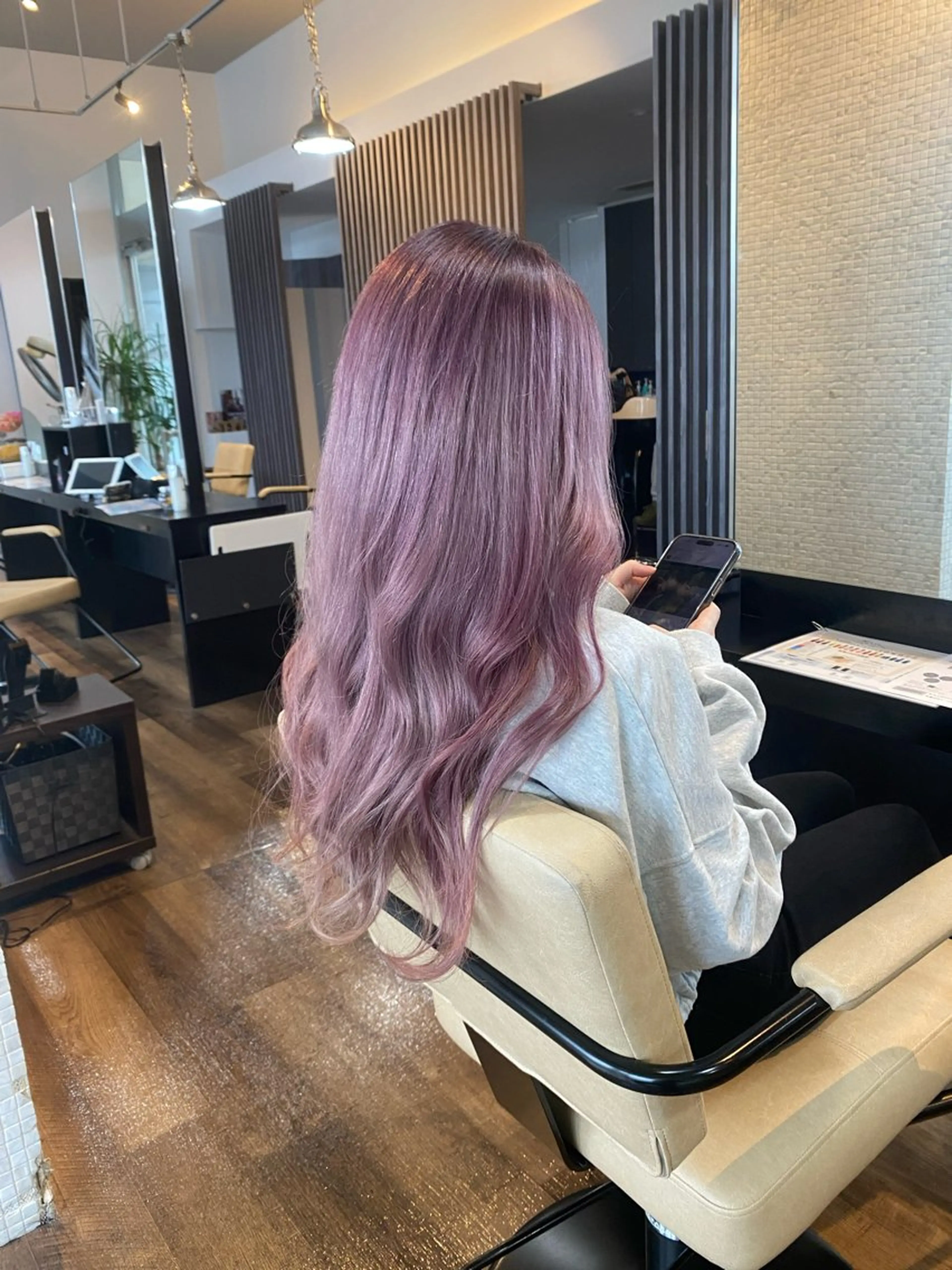 ロング カット ヘアカラー STYLE エキシティ店所属・【似合わせパーマ】 STYLE 杉原　魁のヘアスタイル