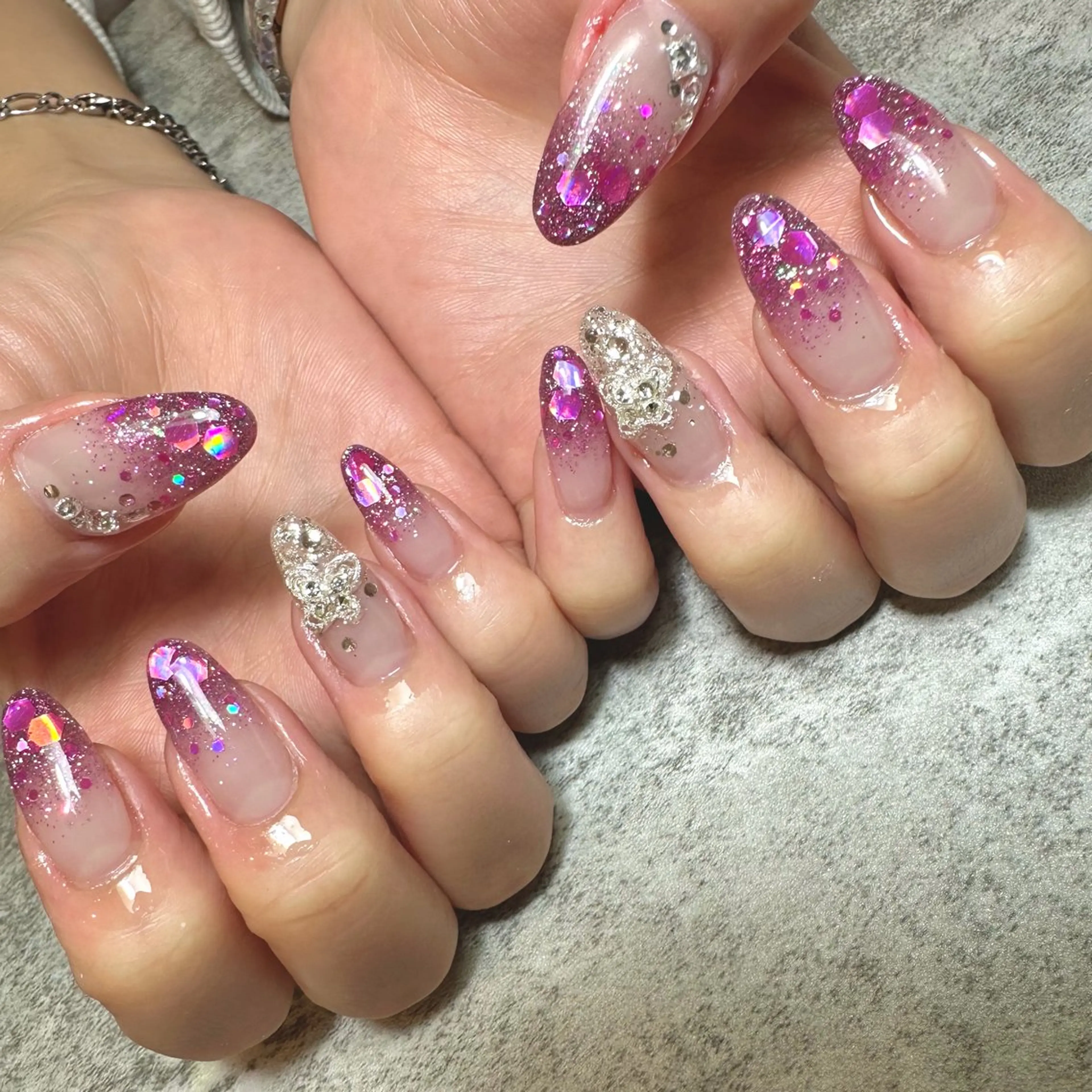ネイル フラッシュネイル Mii nailのネイルデザイン