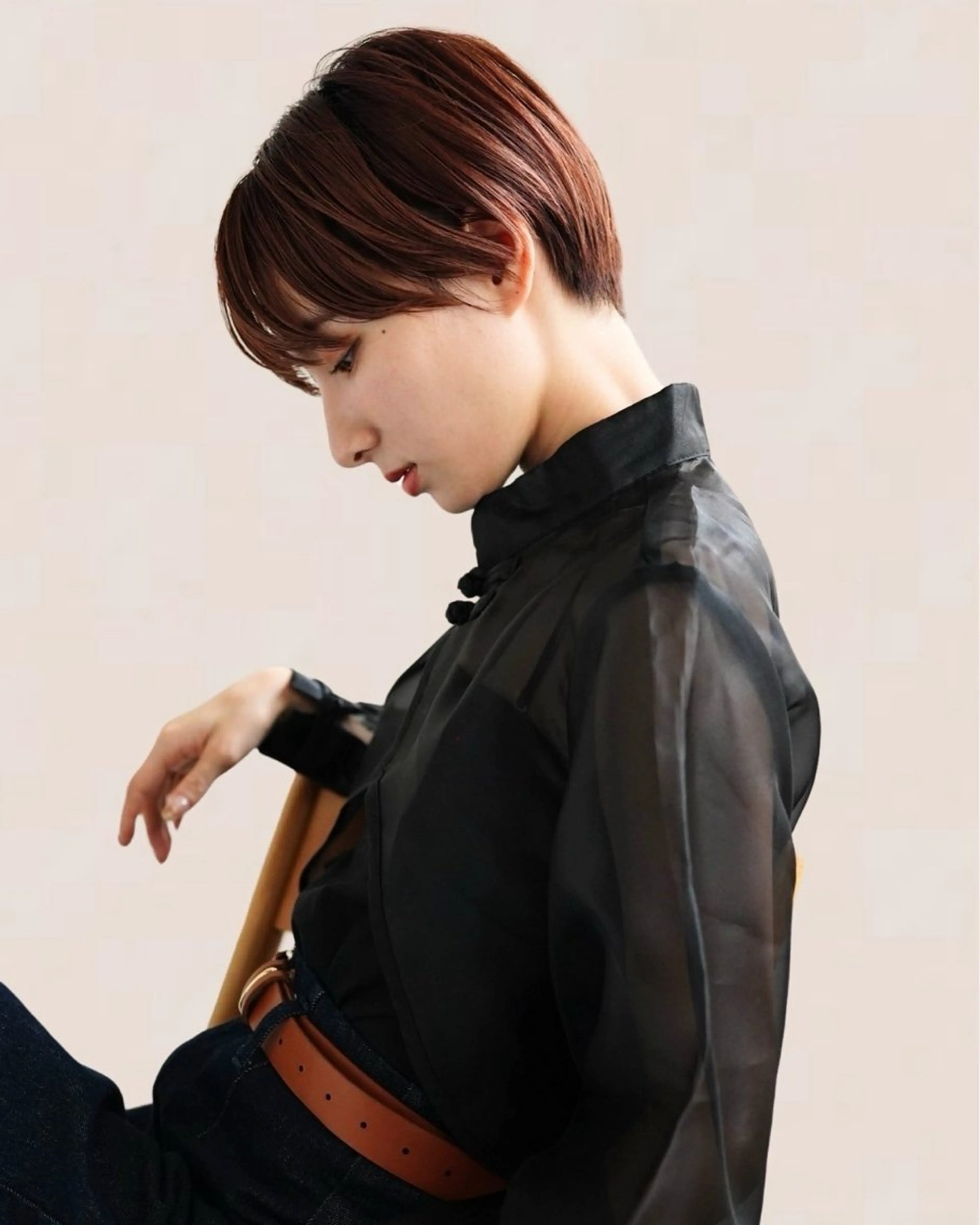 ショート カラー Joule 建山美友のヘアスタイル