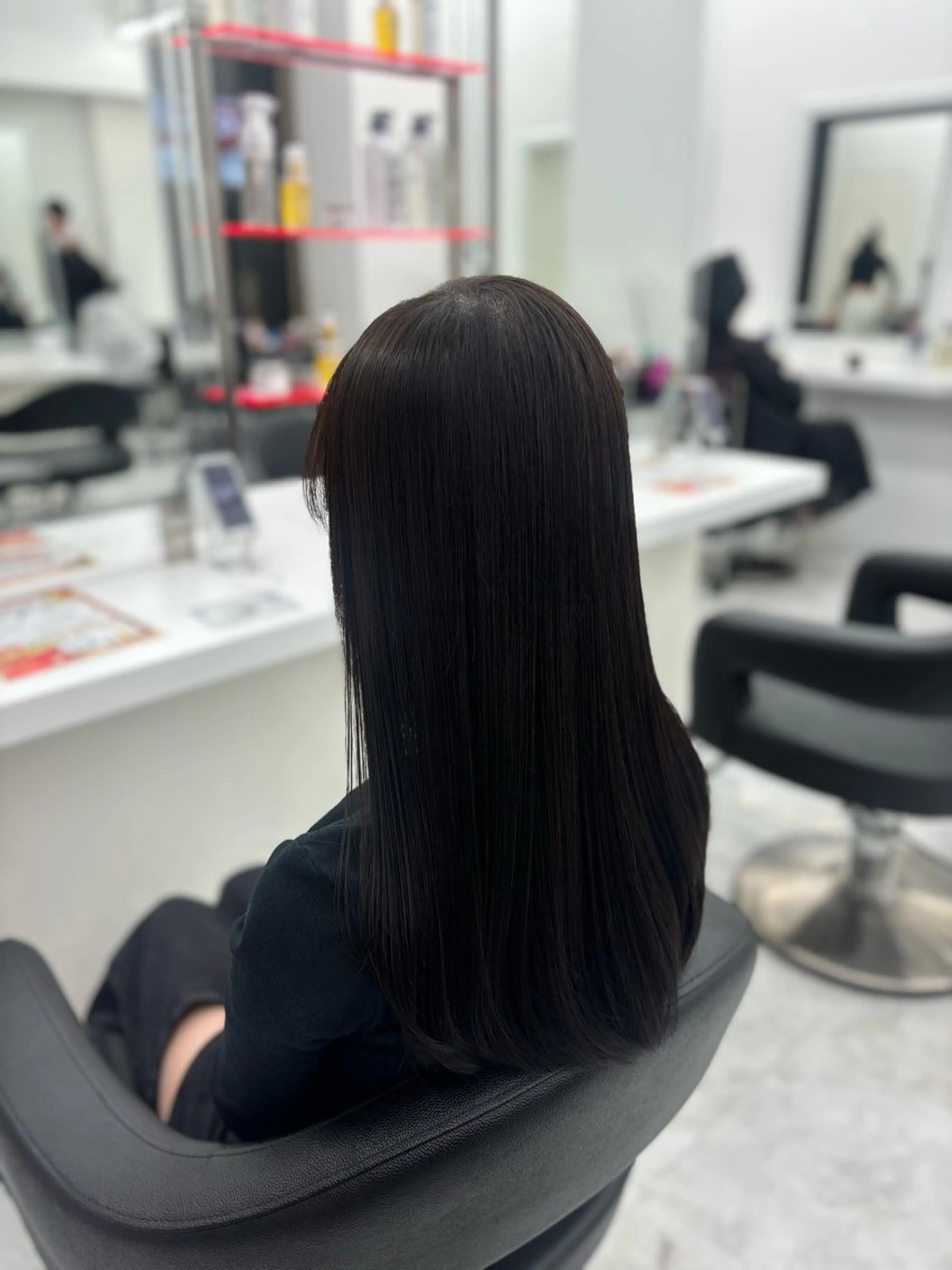 ロング カラー ヘアカラー トリートメント 🤍レイヤー/顔周り 暖色hirari🤍のヘアスタイル