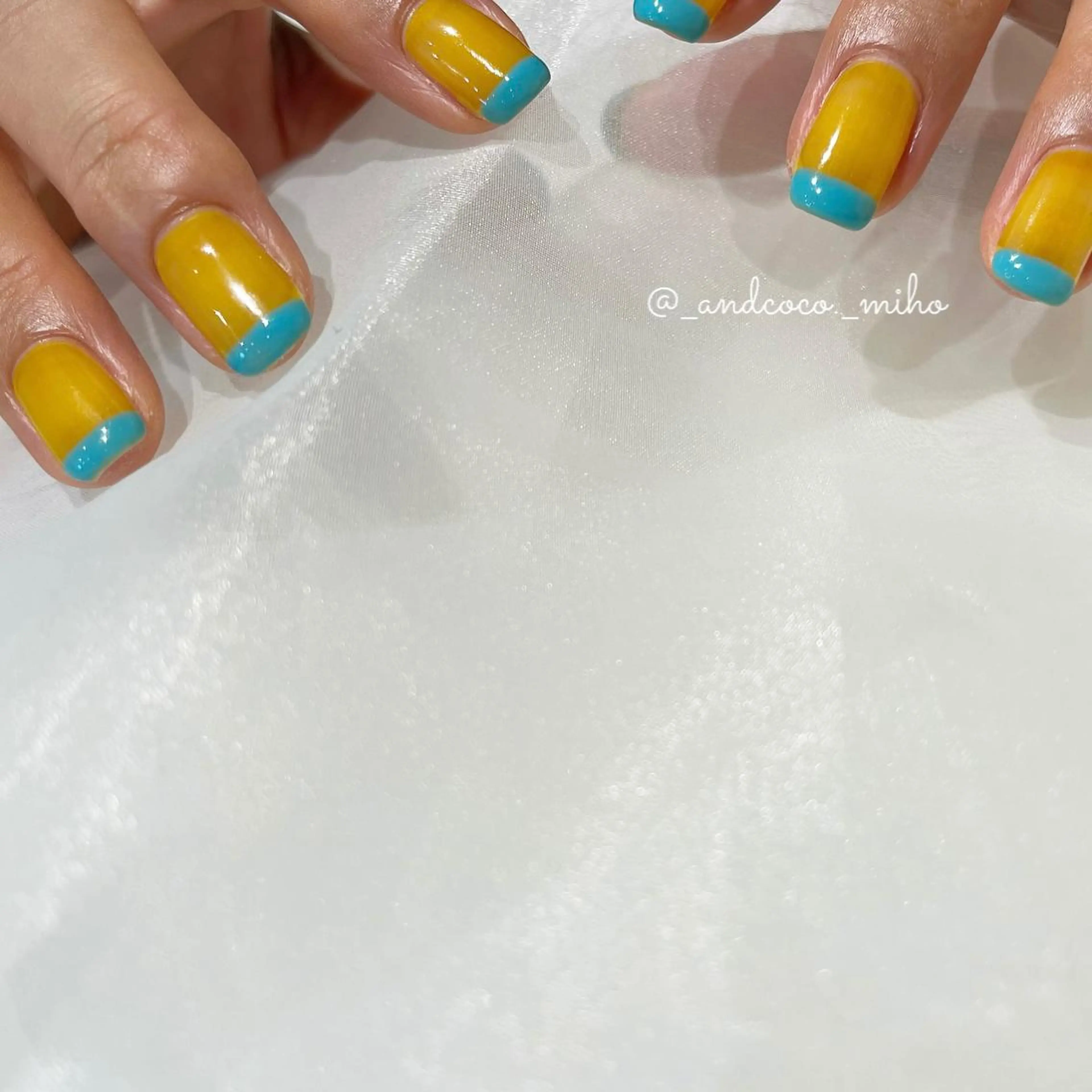 ネイル ハンドネイル And  & coco. eyelash & nail所属・Nailist〻 mihoのネイルデザイン