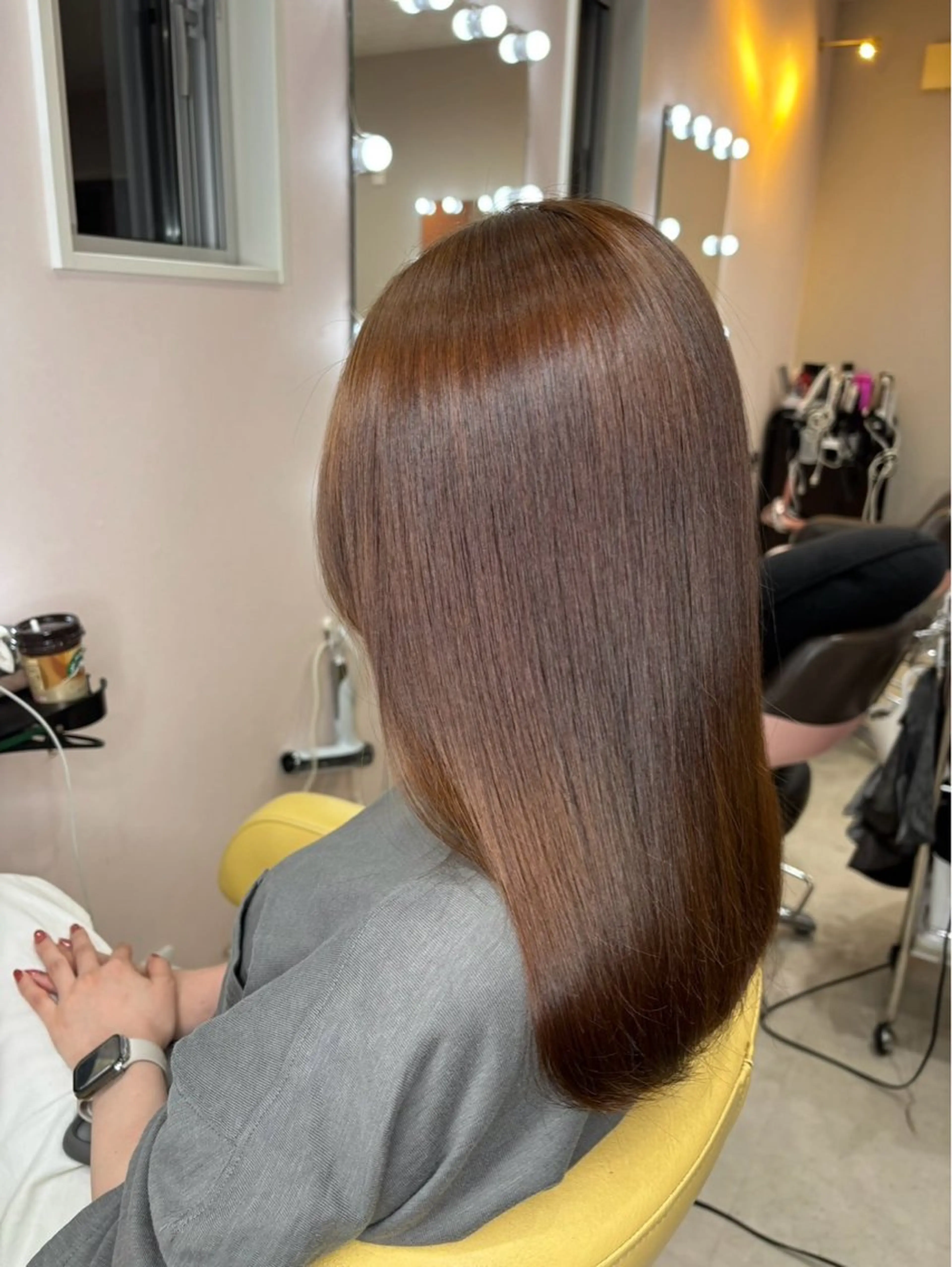 セミロング カラー ヘアカラー MEZoN【メゾン】所属・MEZoN / MARINのヘアスタイル