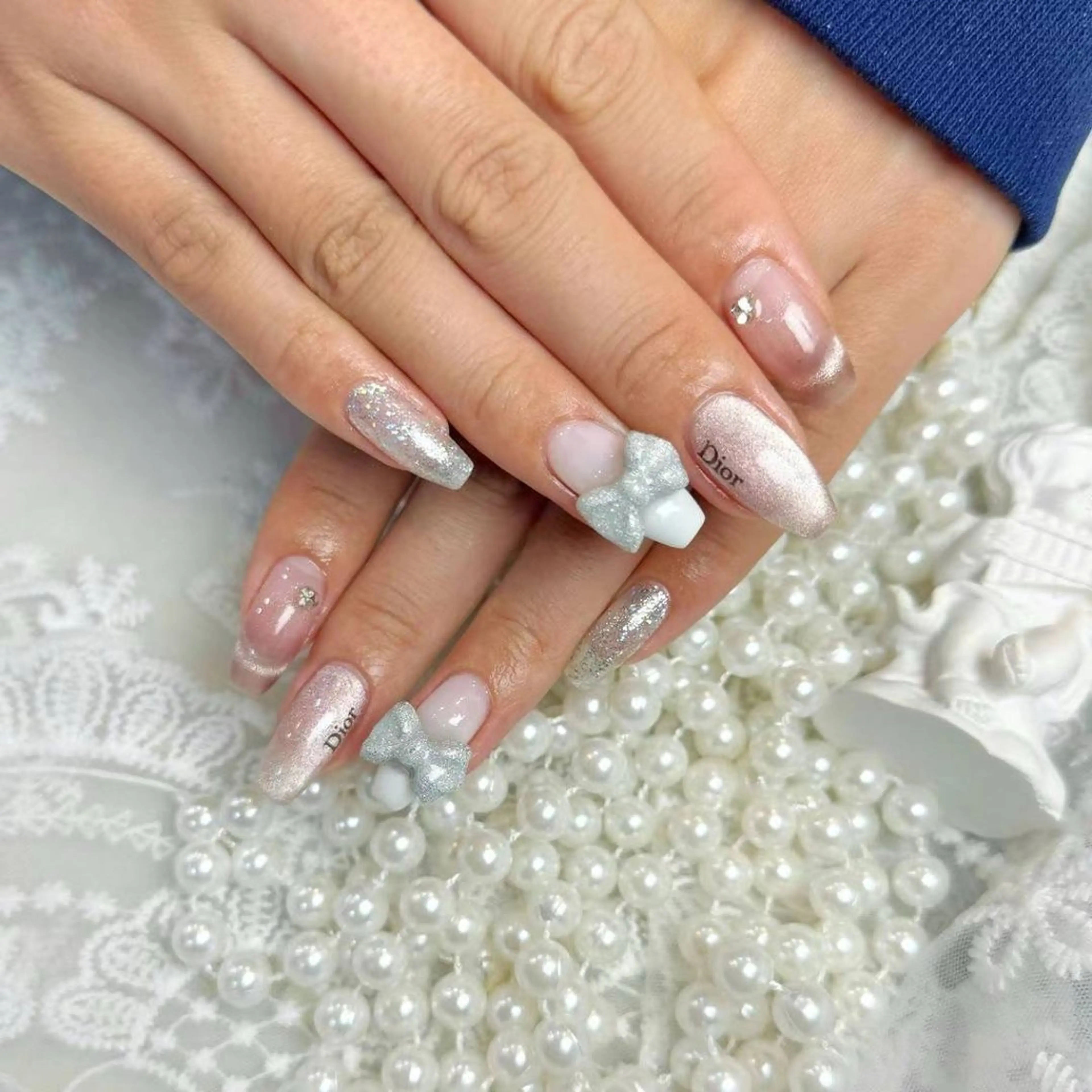 ネイル アートネイル フラワーネイル フットネイル ジェルネイル キラキラネイル Babarla nailのネイルデザイン