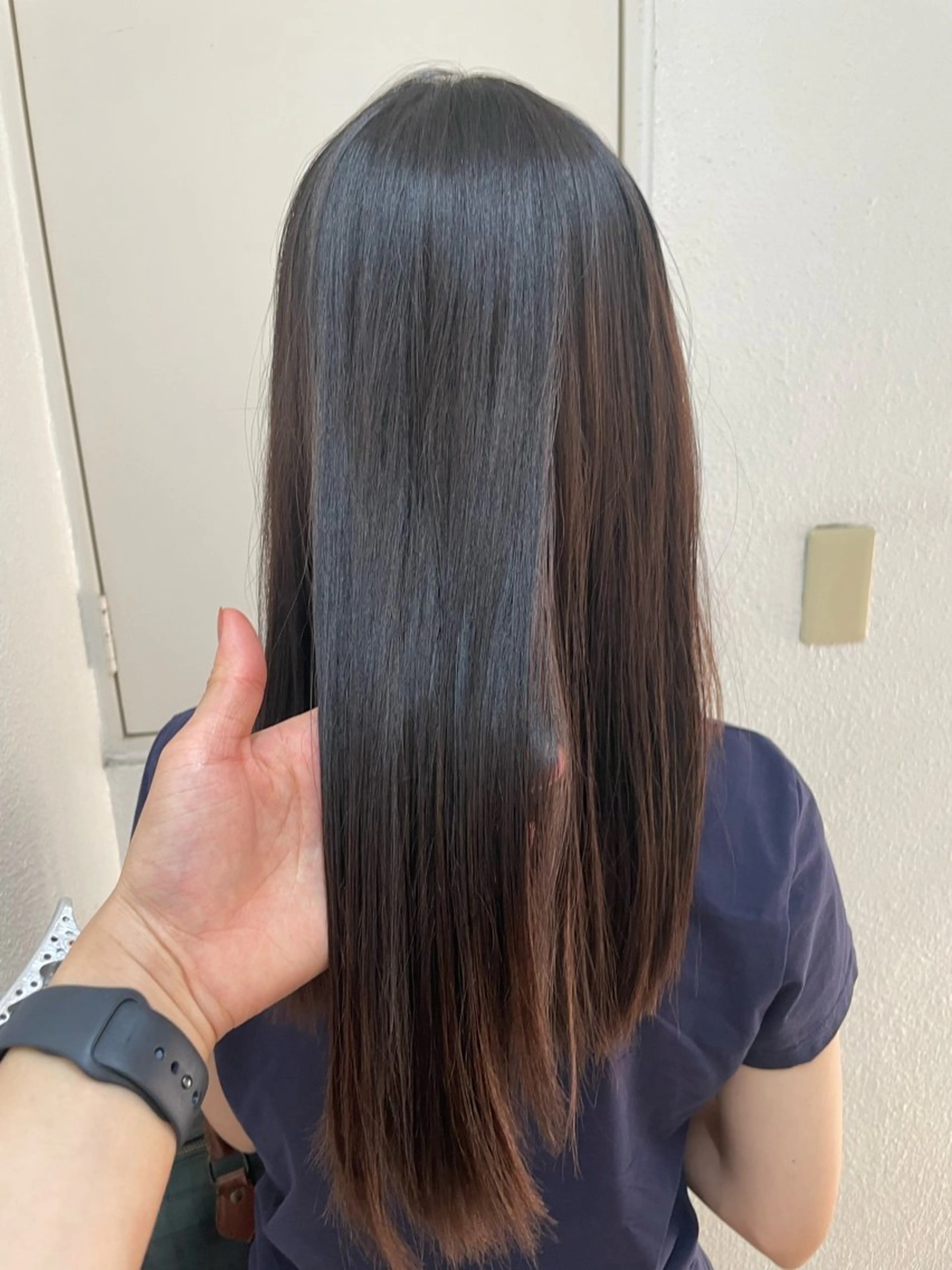 ロング 笠原 由基のヘアスタイル