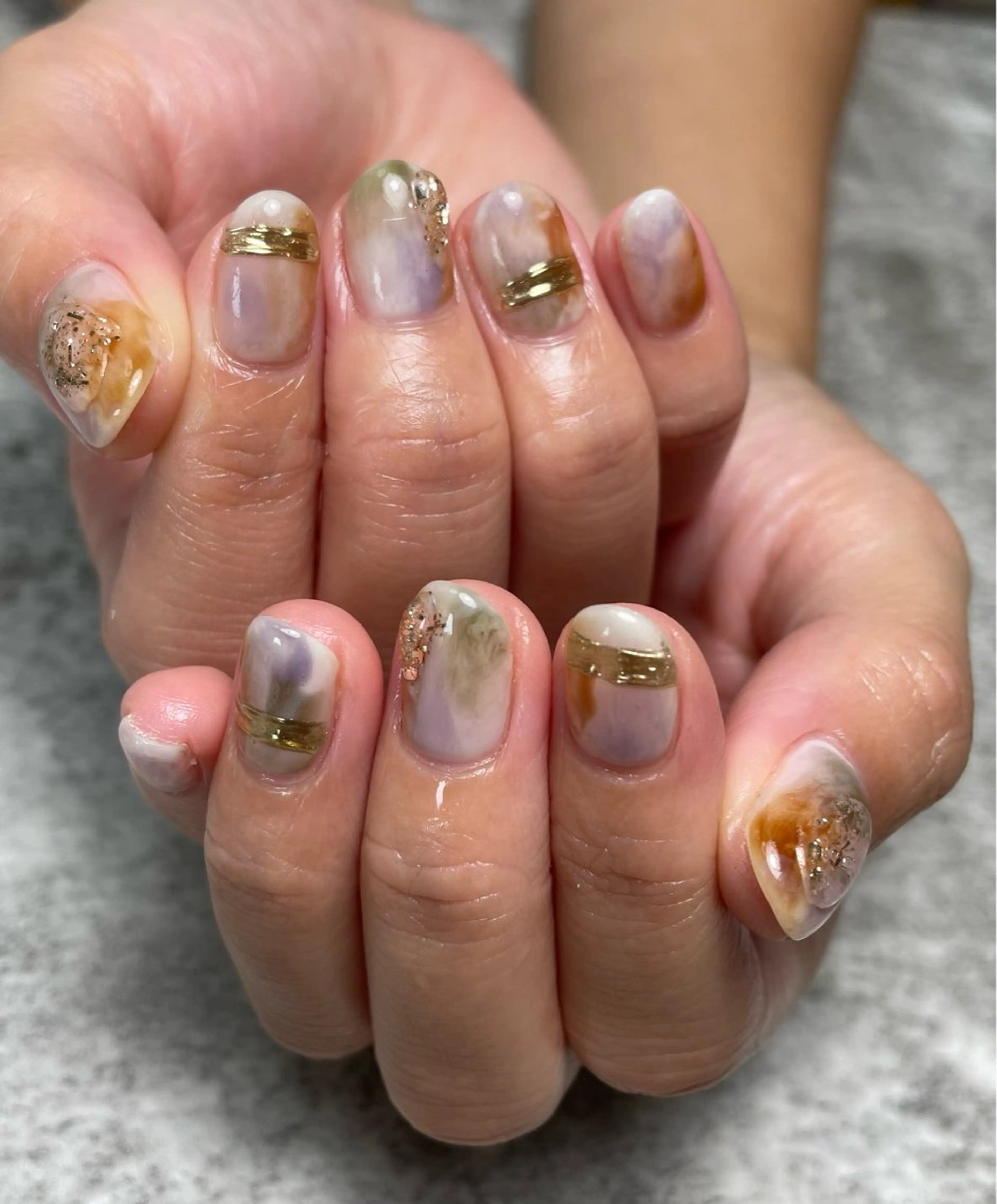 ネイル アートネイル ハンドネイル RISA joie nailのネイルデザイン