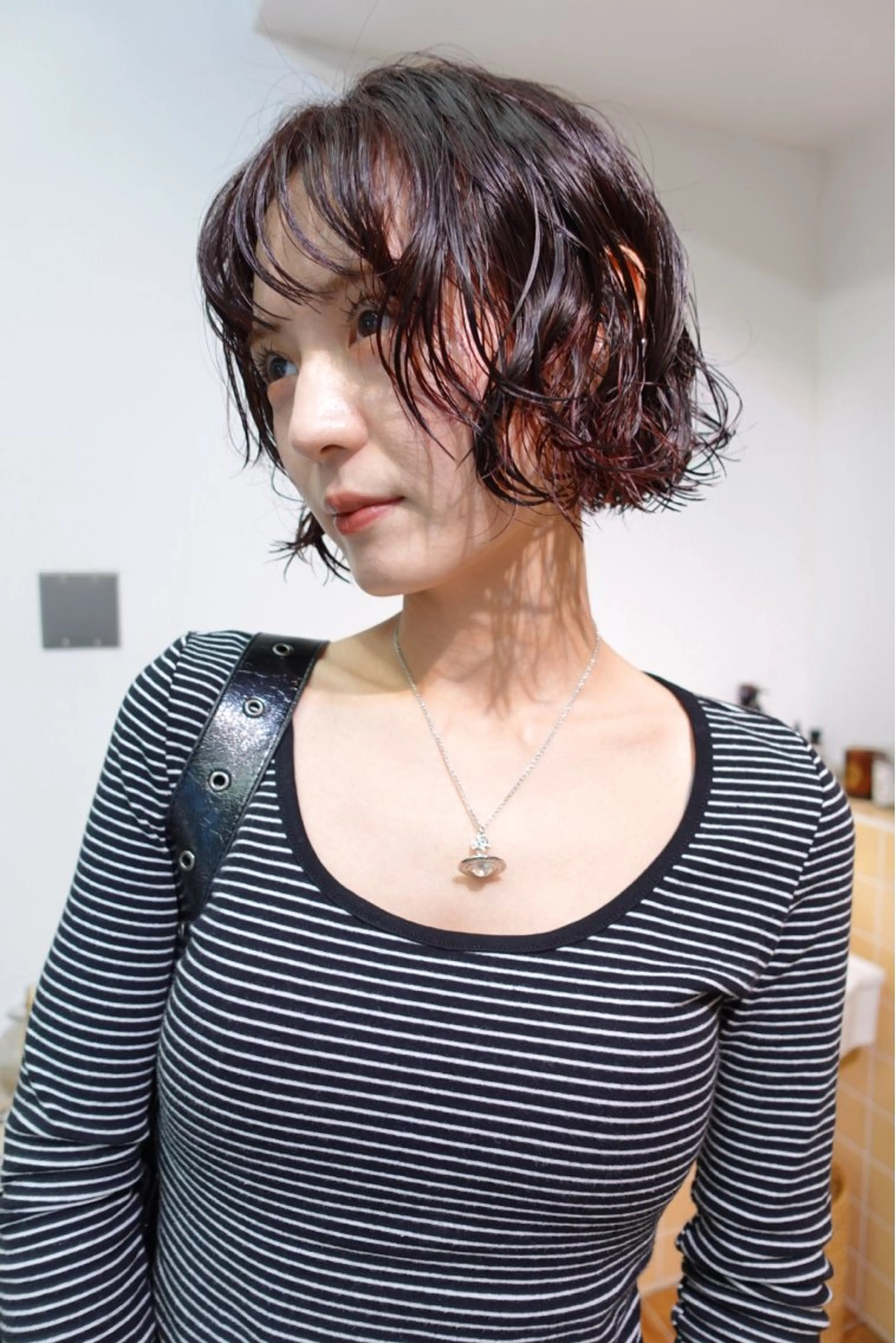 パーマ カット パーマ sakura🌸 レイヤー/nelkeのヘアスタイル