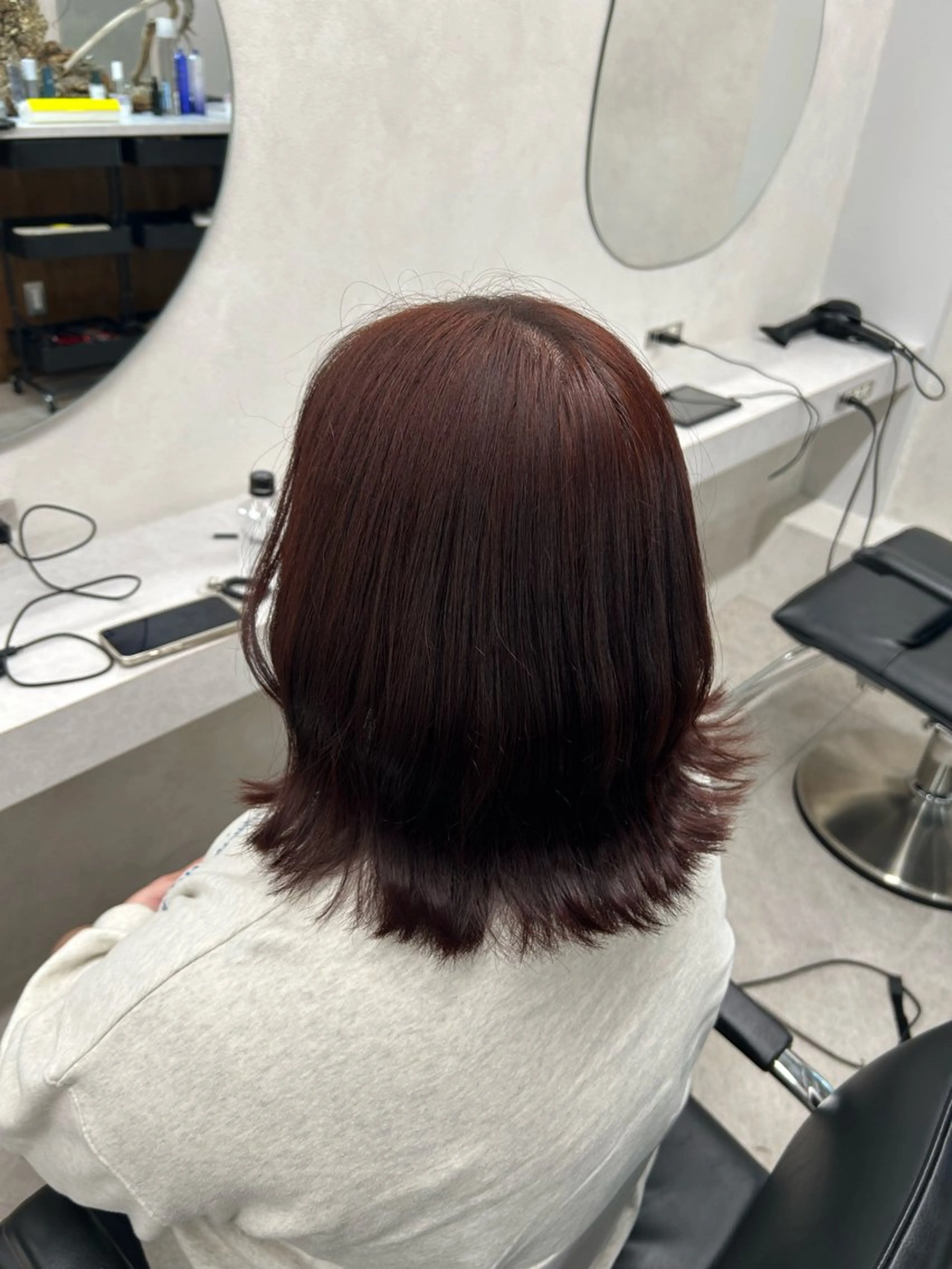 ミディアム カラー ヘアカラー NOAHL大宮所属・🌷HARU 暖色/ヘアセット🫧のヘアスタイル