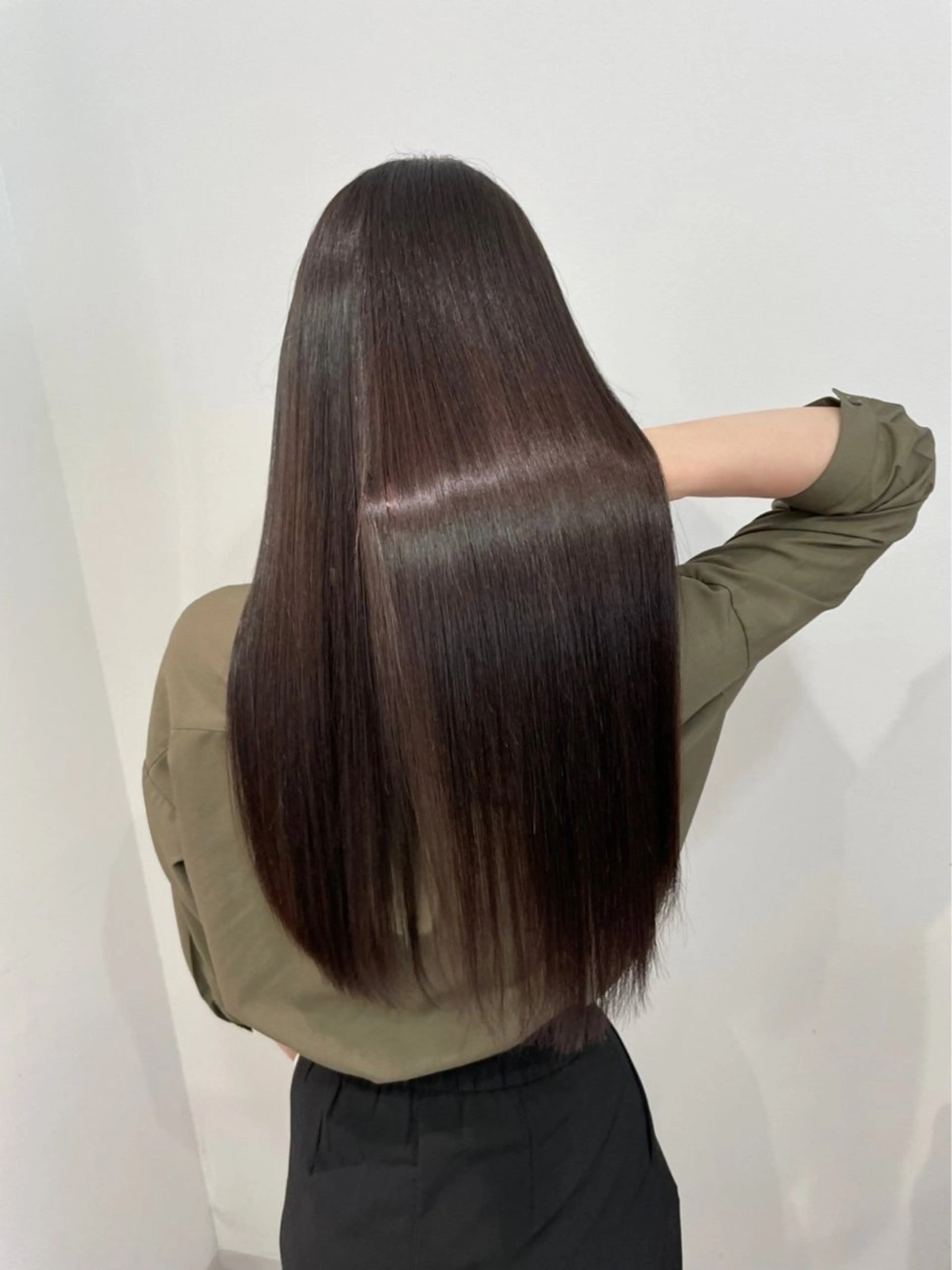 ロング 縮毛矯正 RAF TOKYO 2nd所属・美髪矯正/髪質改善/ ヒロムのヘアスタイル