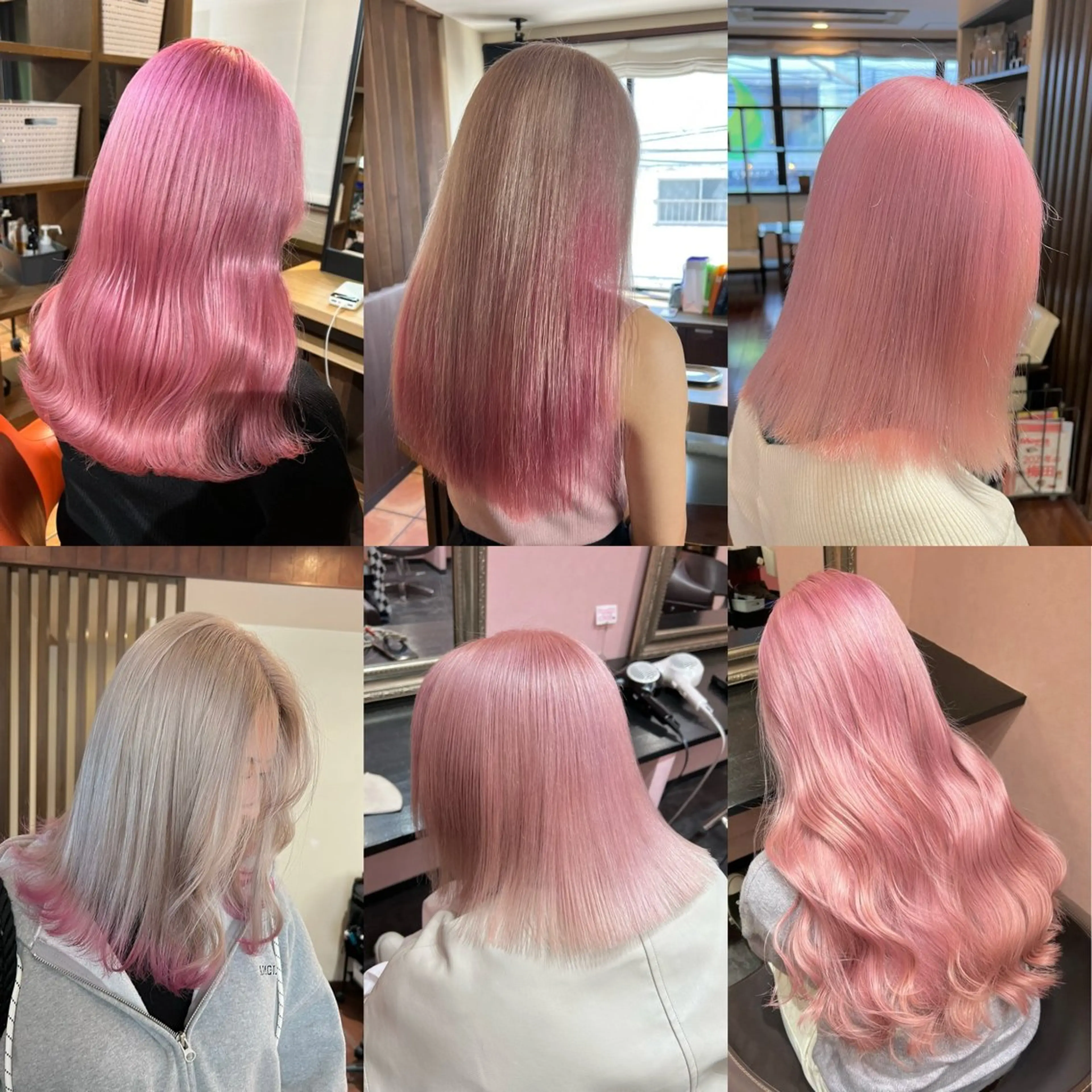 カラー selene officialのヘアスタイル