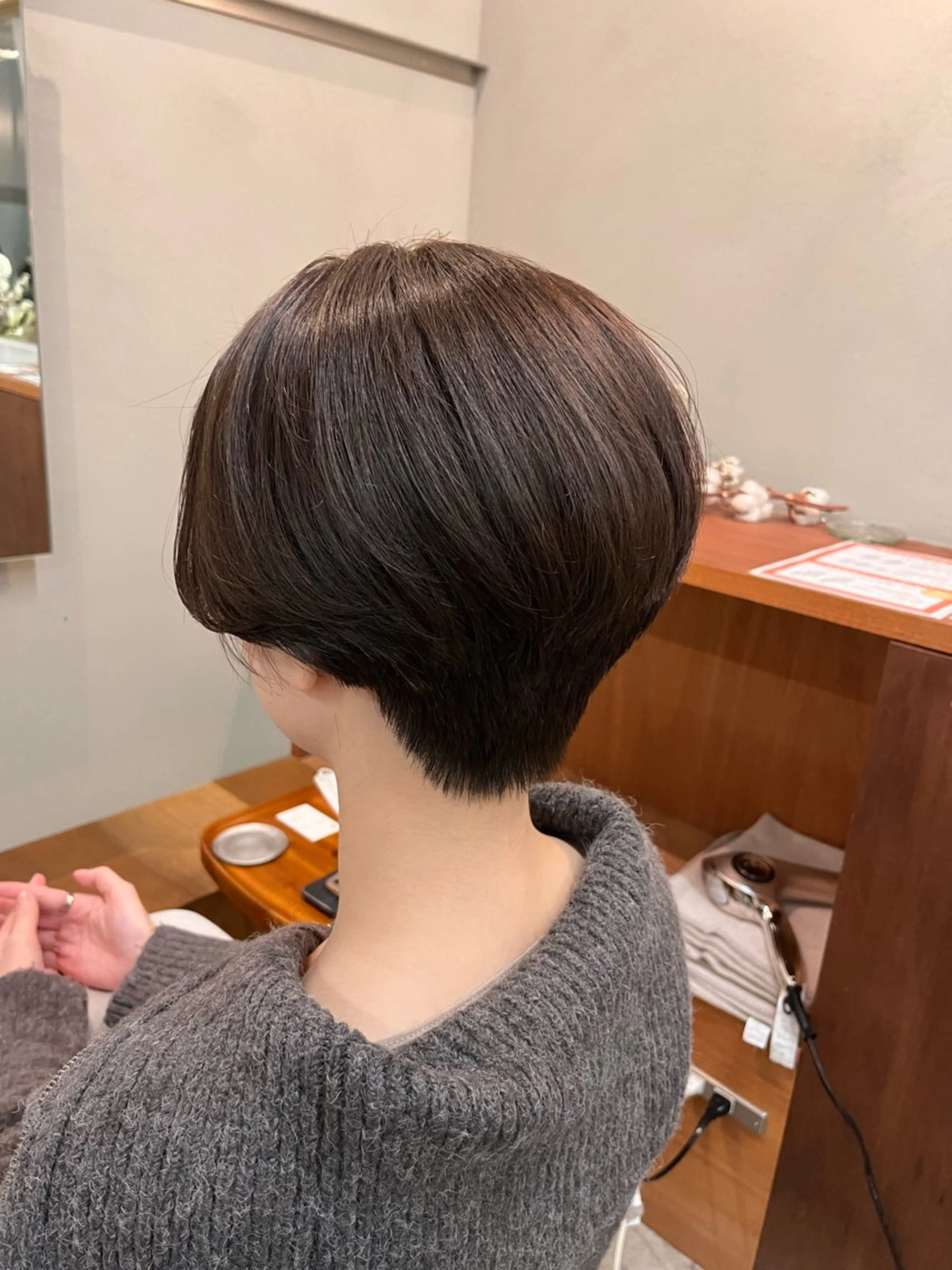 ショート 暖色カラー／ ヘアセット🌛櫻井舞のヘアスタイル