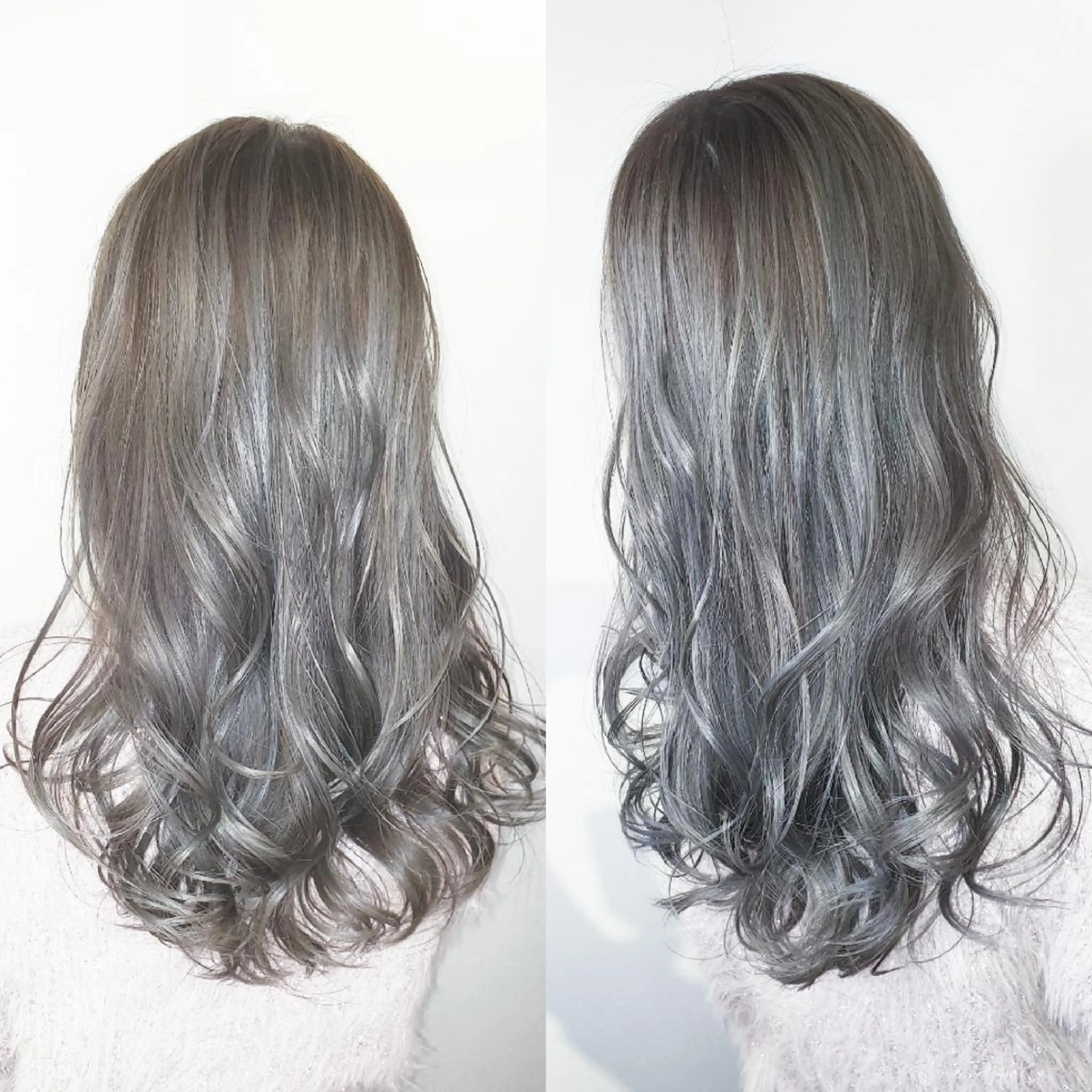 セミロング カラー グレージュ イルミナカラー 【髪質改善美容師】t occa茨木篠原健太のヘアスタイル