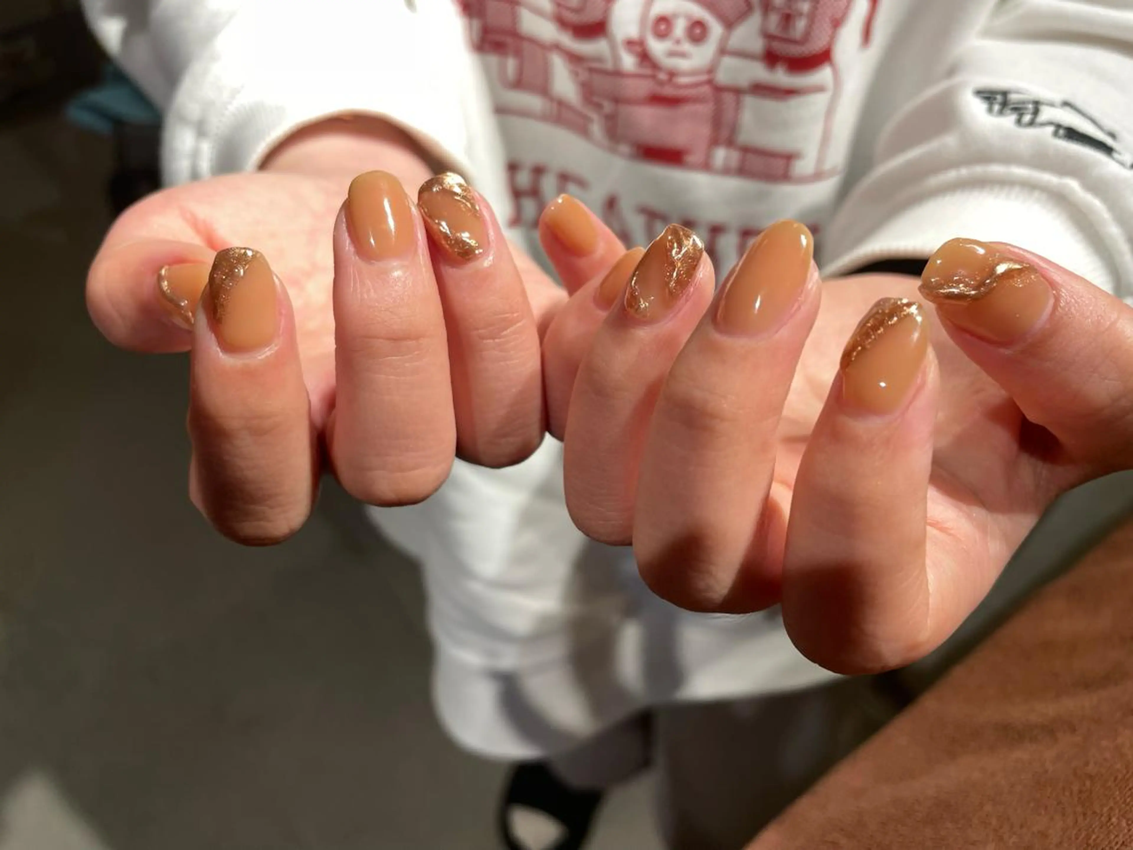 ネイル クリアネイル 長さ出し フレンチネイル 氷ネイル・うるうるネイル マグネットネイル Moana Nail 長さだし専門店のネイルデザイン