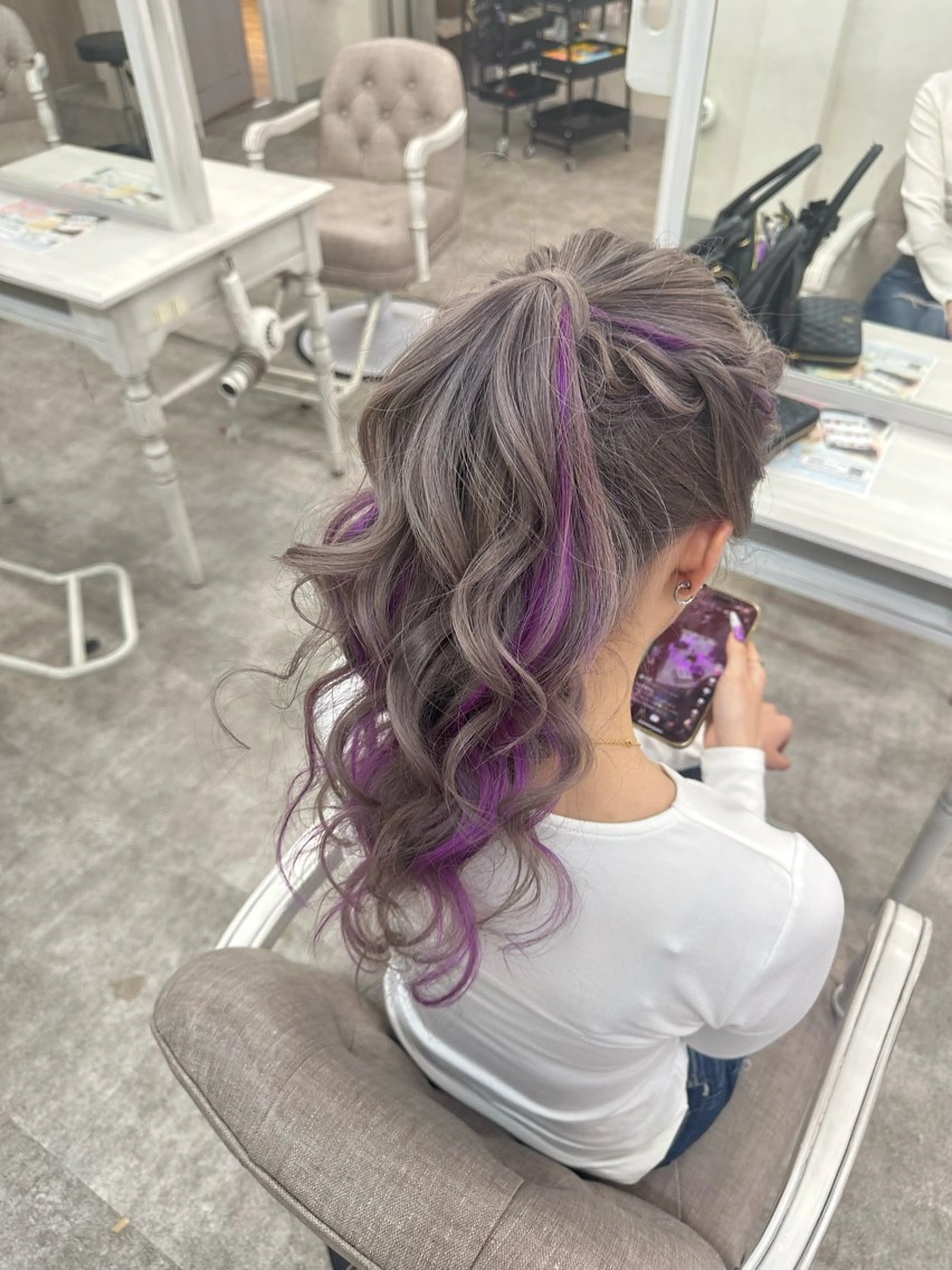 ヘアアレンジ ヘアセット 河野 さくらのヘアスタイル