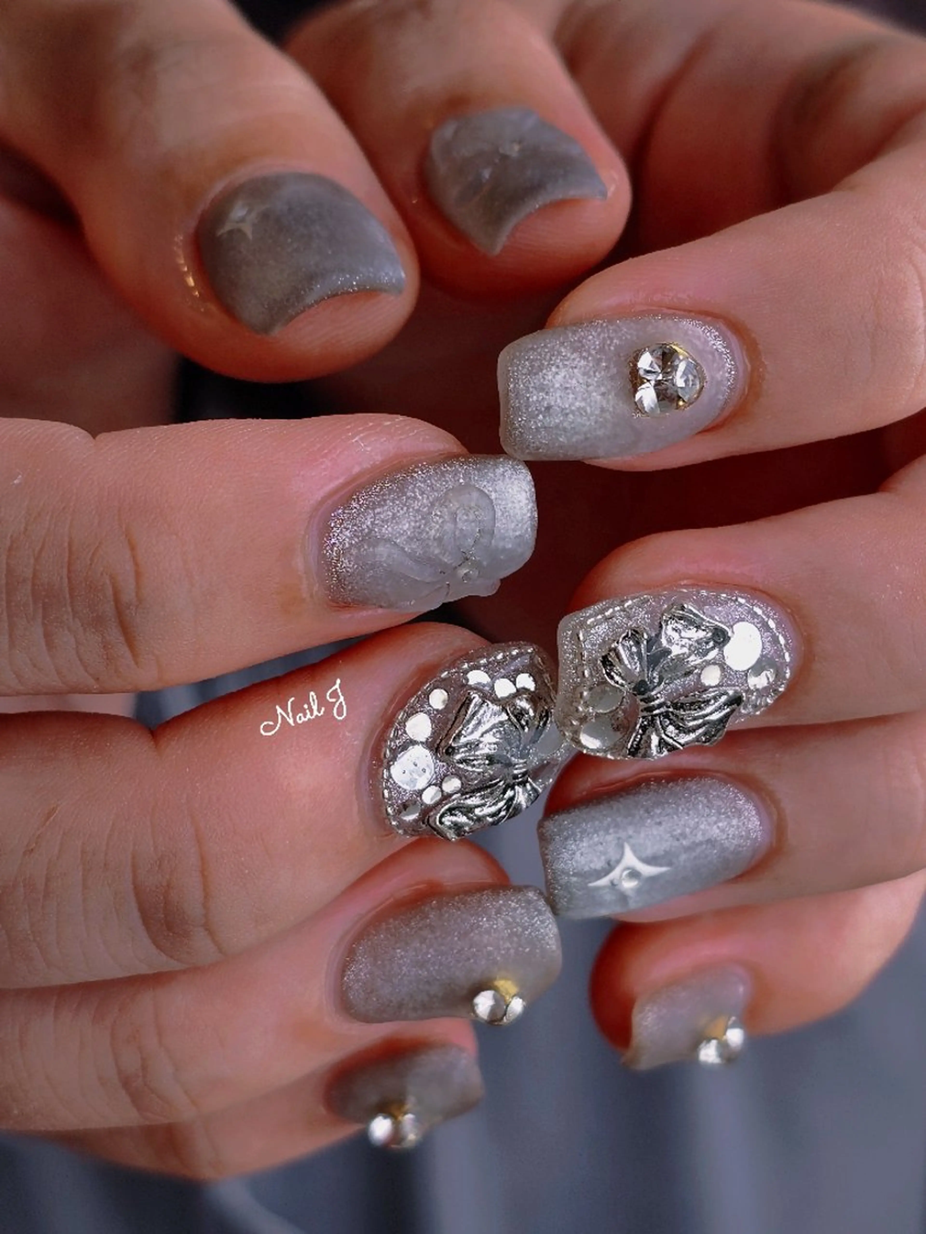 ネイル 持ち込み ハンドネイル Nail Jのネイルデザイン