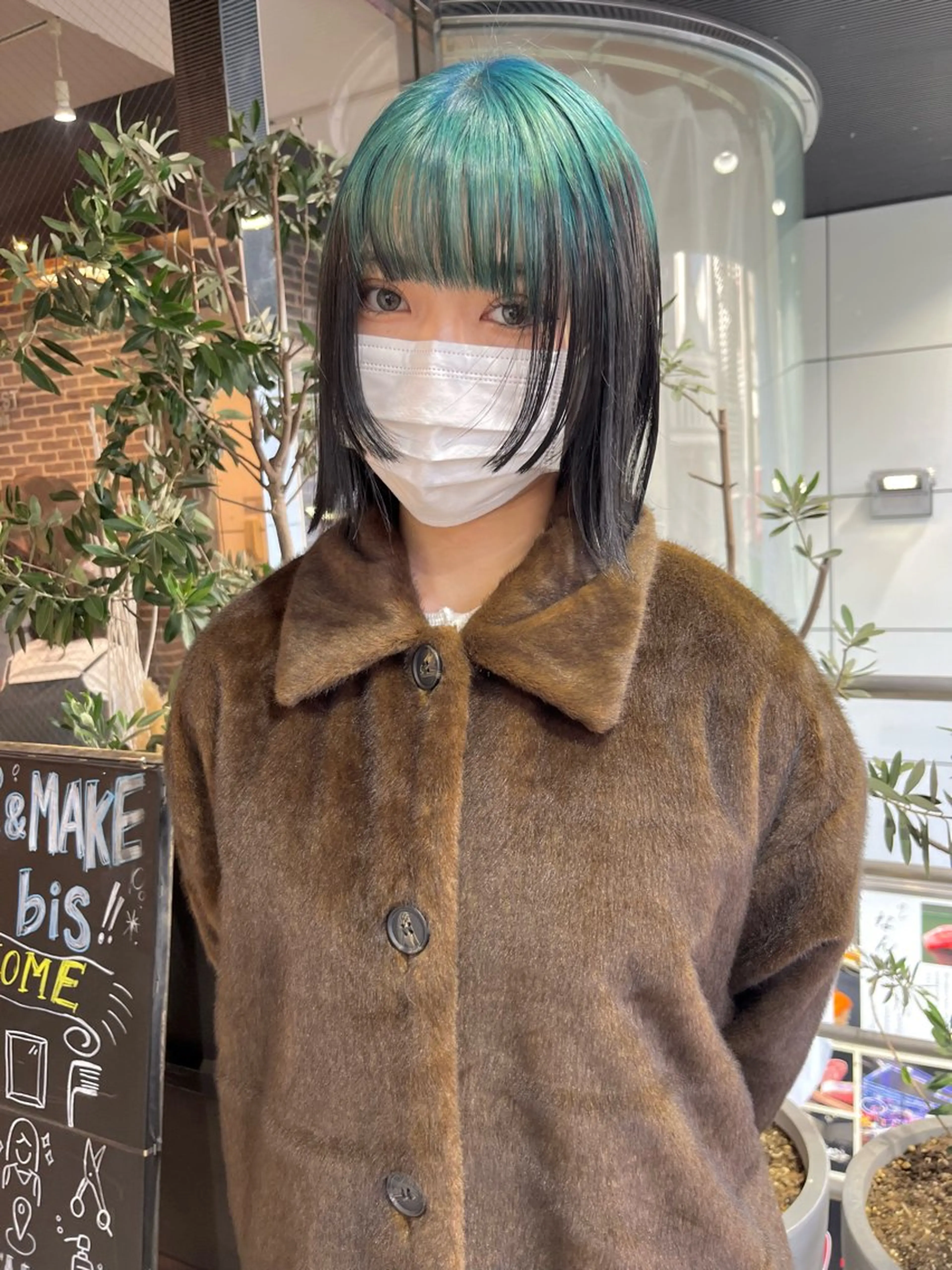 ミディアム カラー ブリーチ ケアブリーチ デザインカラー ダブルカラー イルミナカラー ヘアカラー 💖デザインカラー/ タダ ハナカ💖のヘアスタイル