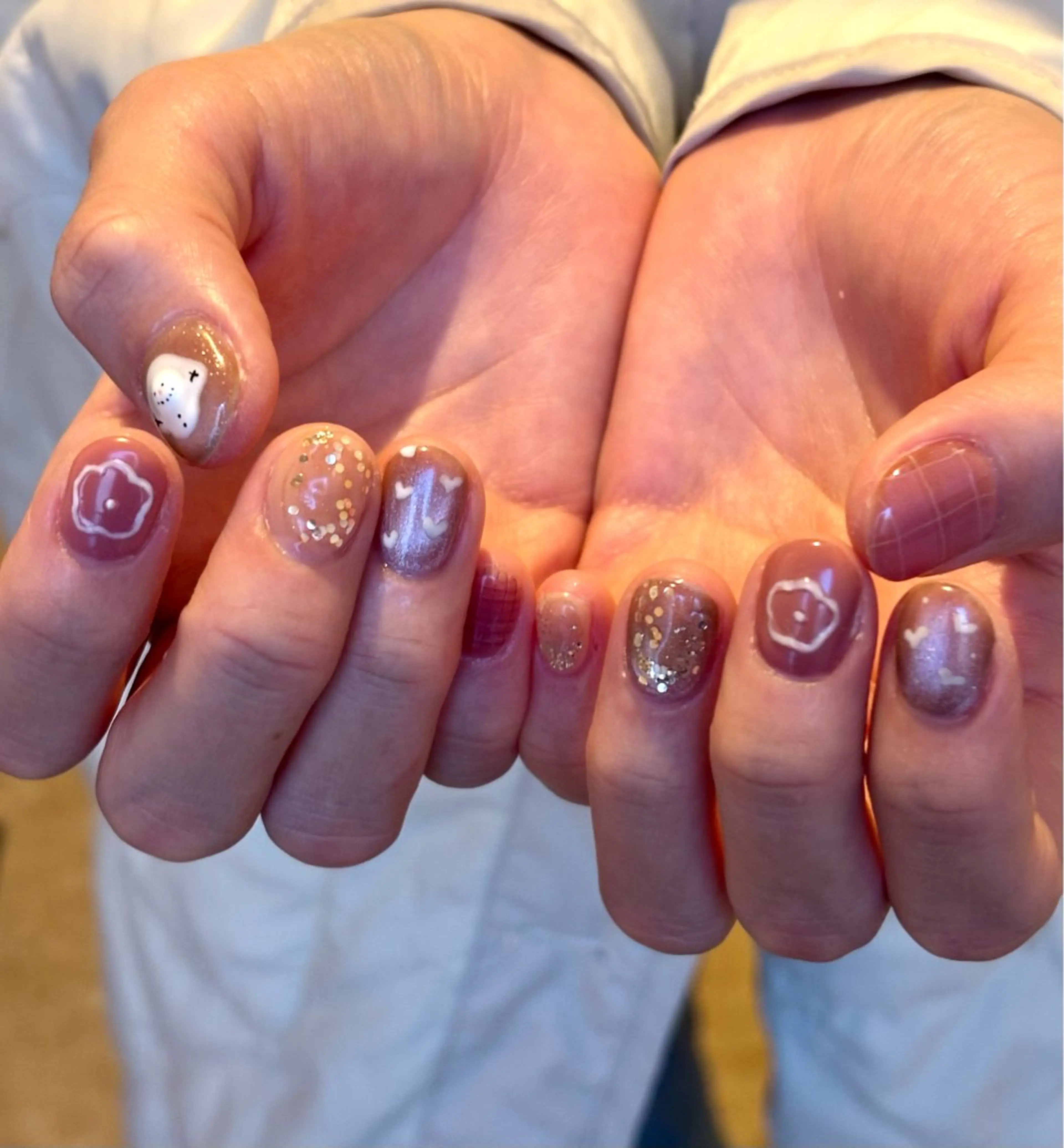 ネイル ハンドネイル scre as Etelのネイルデザイン