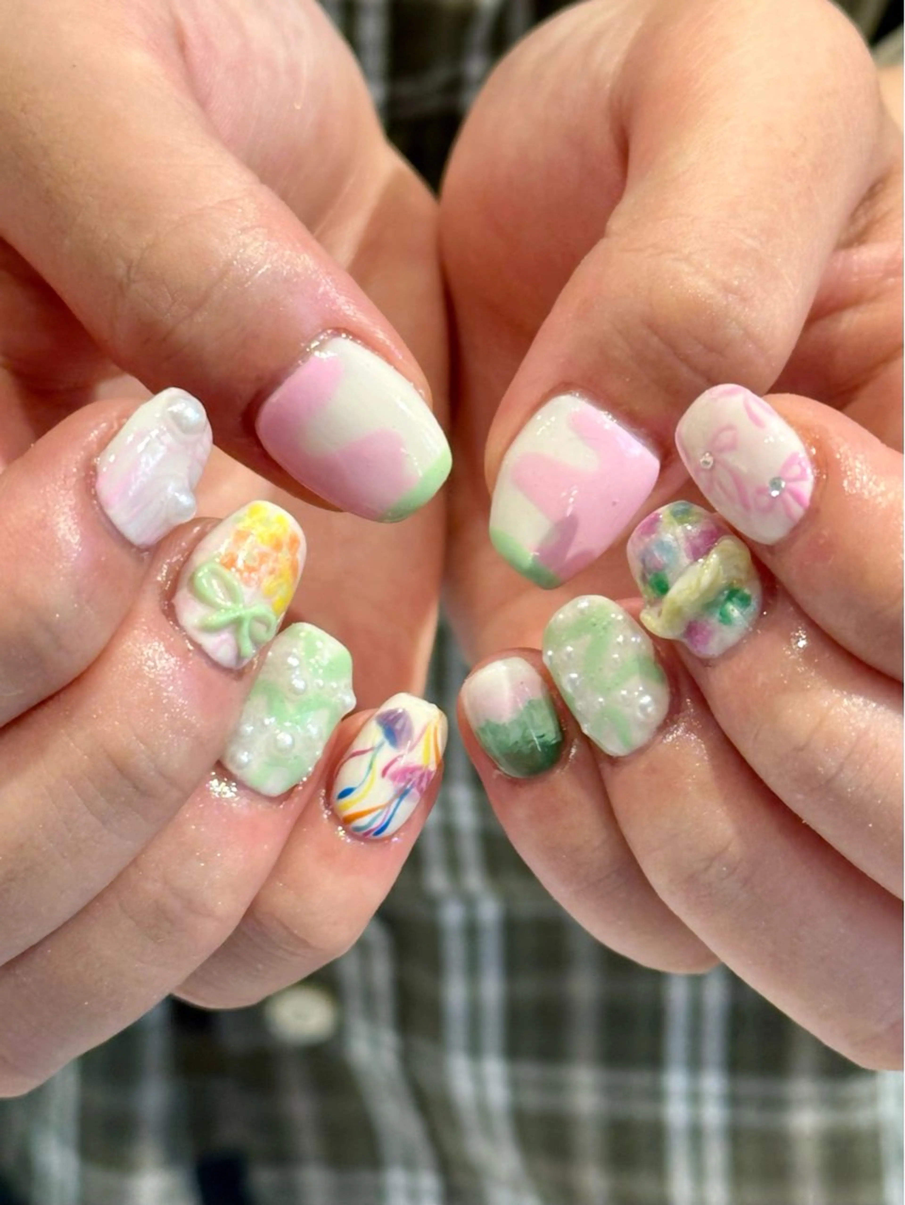 ネイル ハイトーン特化 pepe🎀のヘアスタイル