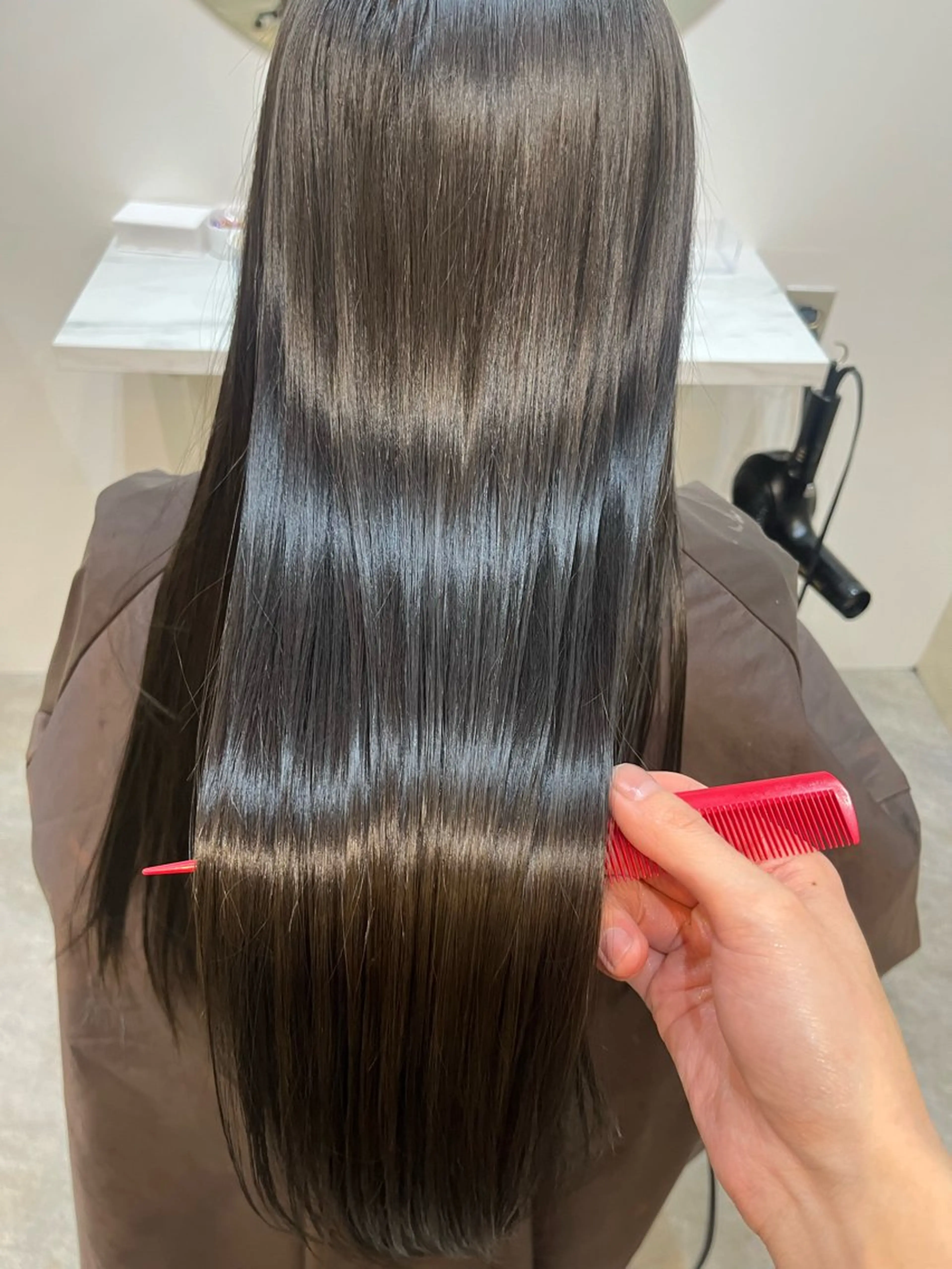 ロング カラー カット ヘアカラー トリートメント 【髪質改善】全席個室 Zina北千住　高澤のヘアスタイル