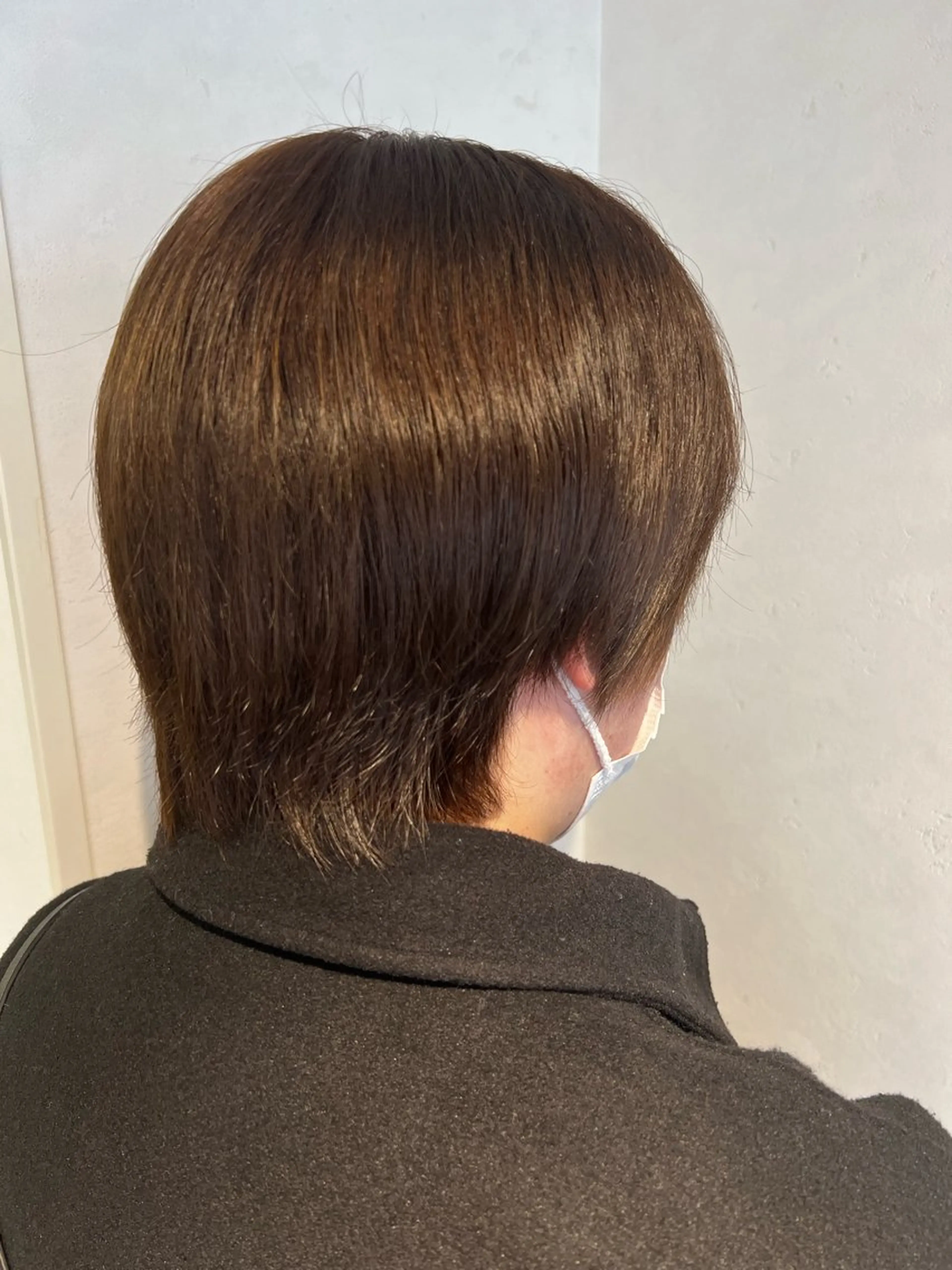 ショート ヘアカラー 吉田 眞のヘアスタイル