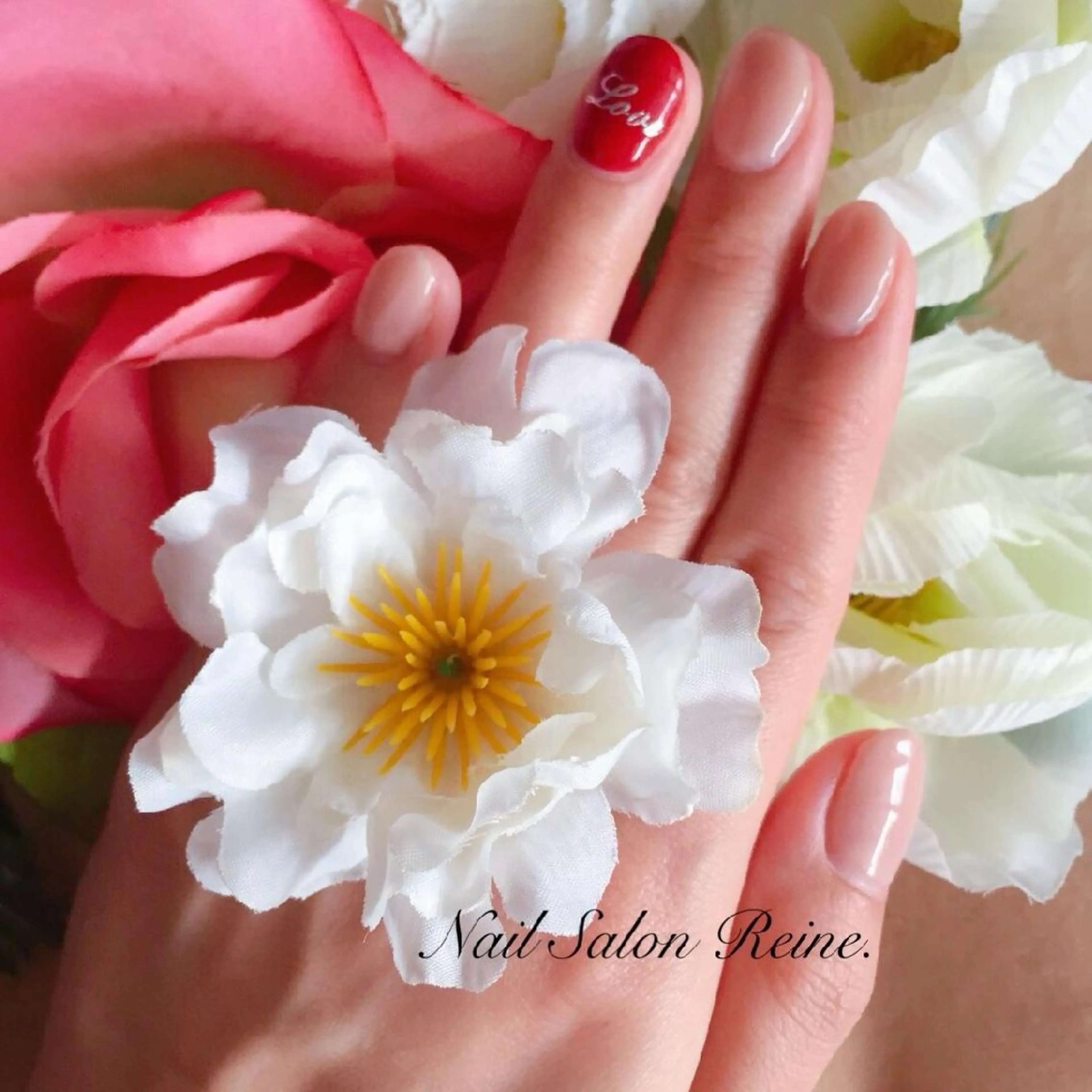 ネイル シンプルネイル Nailsalon Reine所属・玉栄 伶奈のネイルデザイン