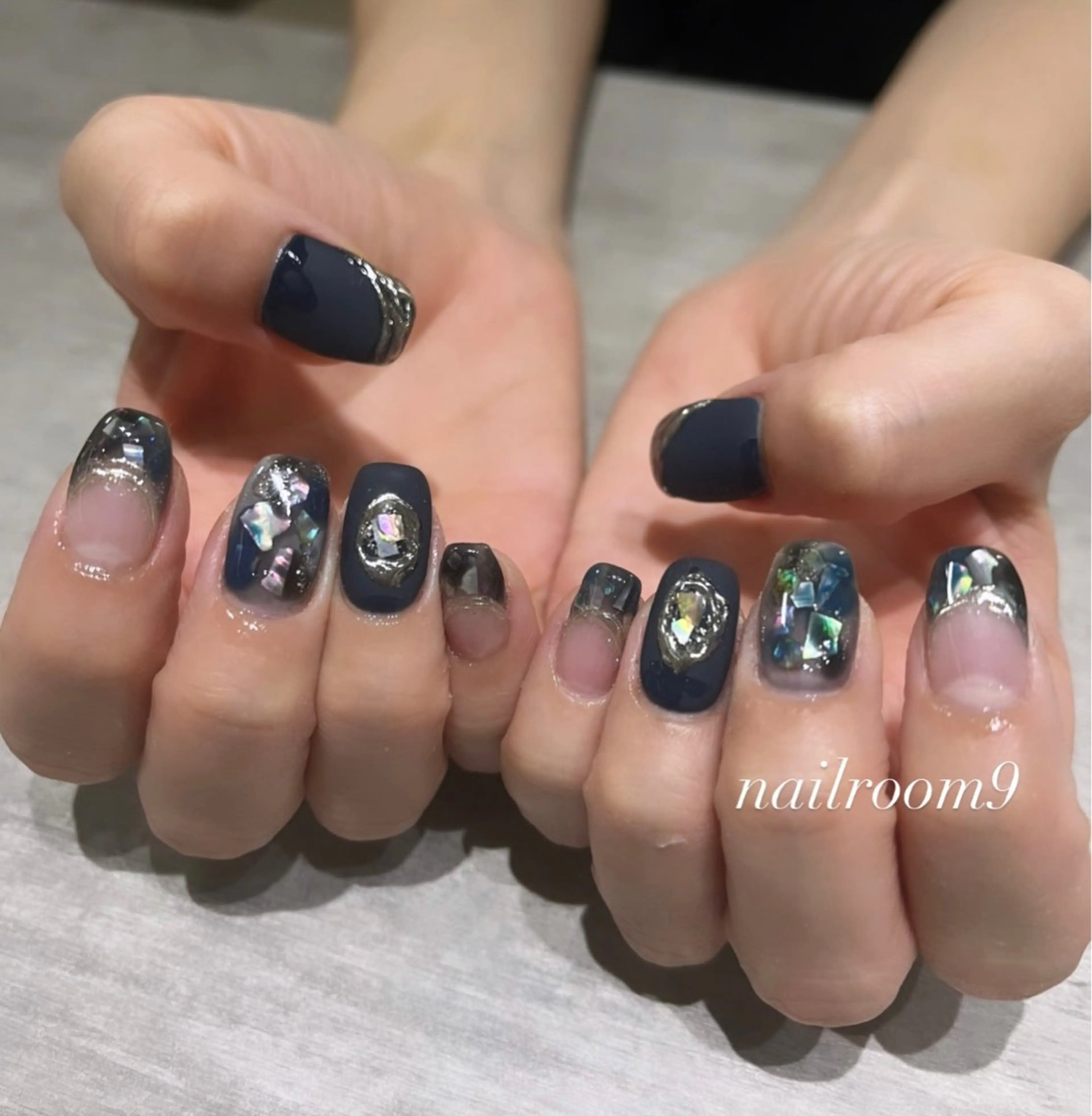 ネイル 持ち込み nail room9 ☺︎のネイルデザイン