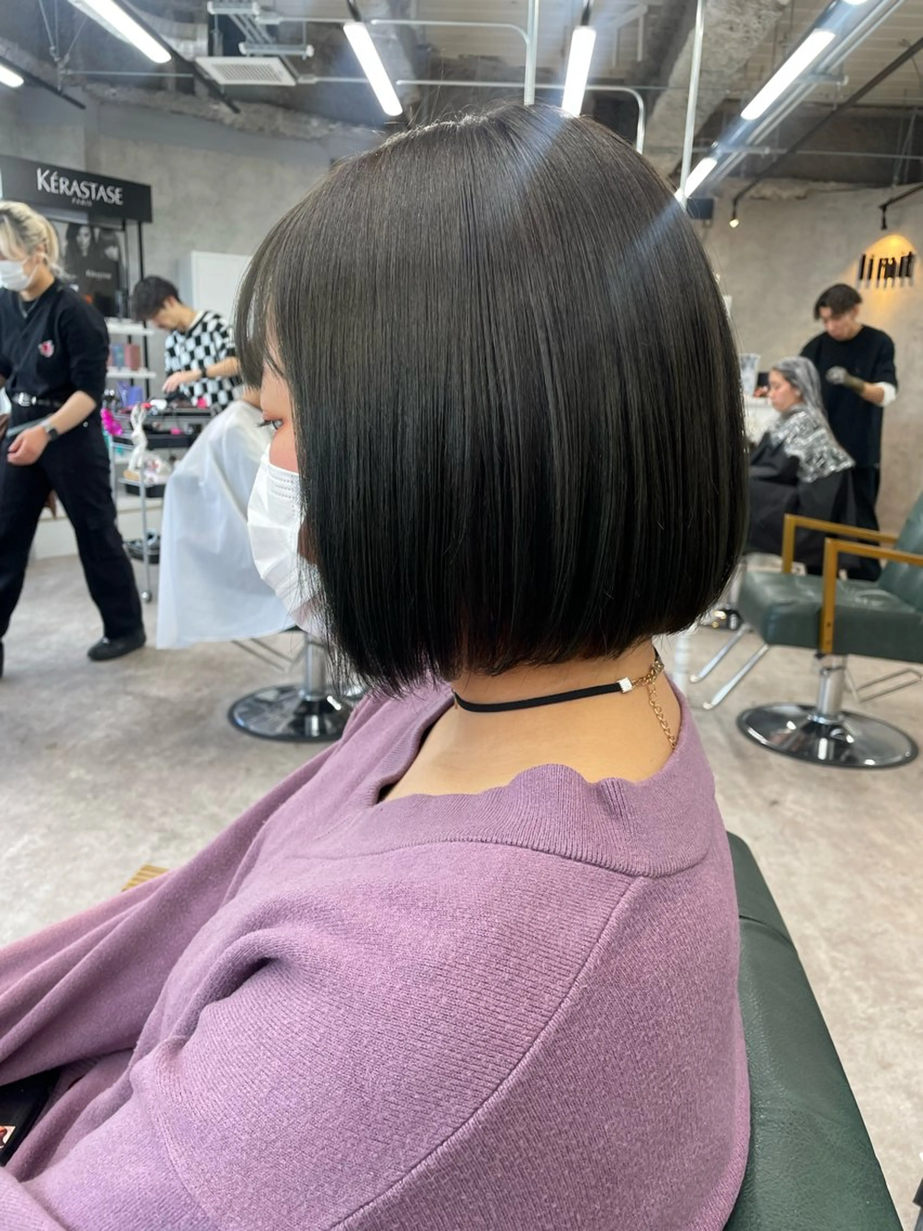 ショート カラー ツヤ髪🌿‬髪質改善 🧸RYUGOのヘアスタイル