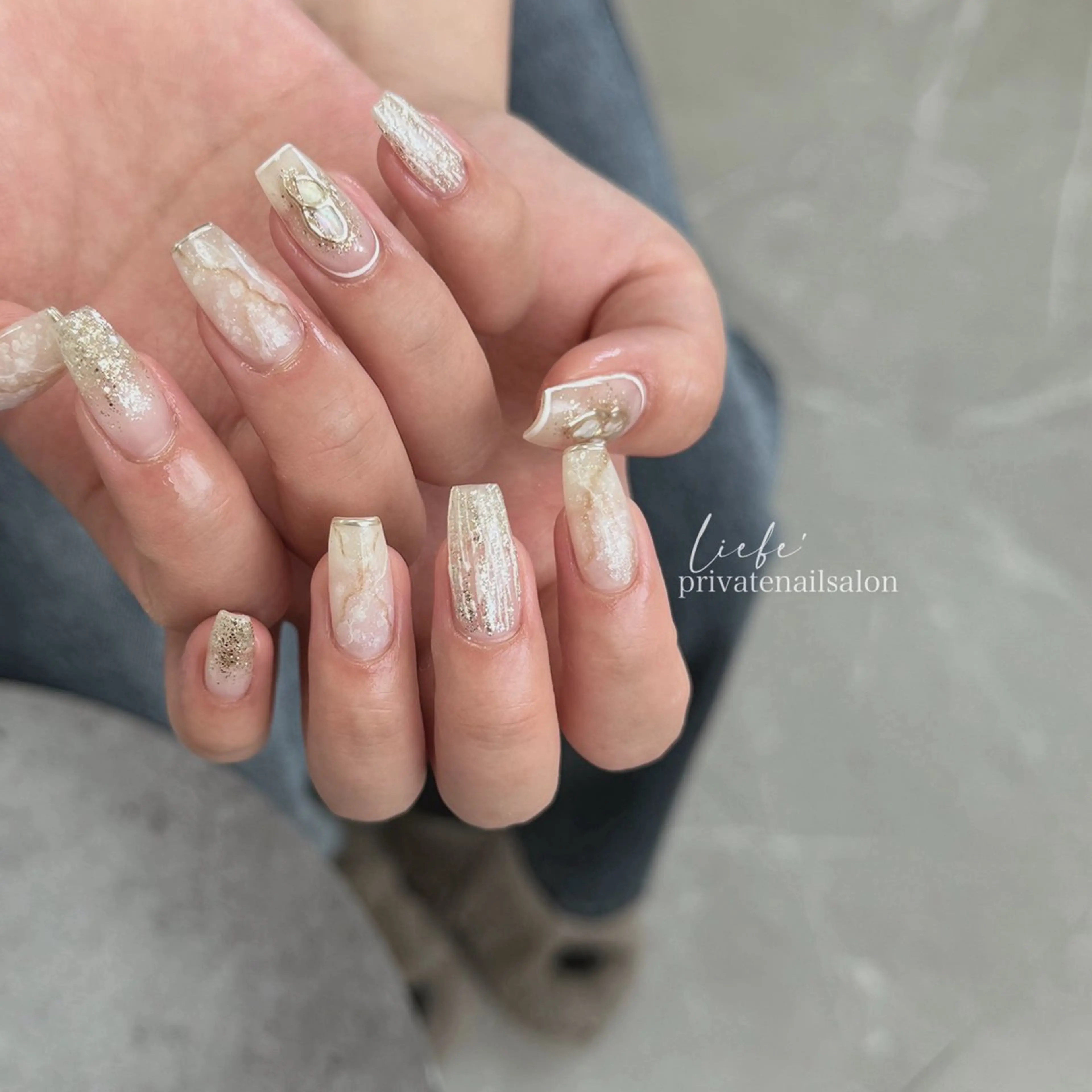 ネイル ハンドネイル Liebe nailのネイルデザイン