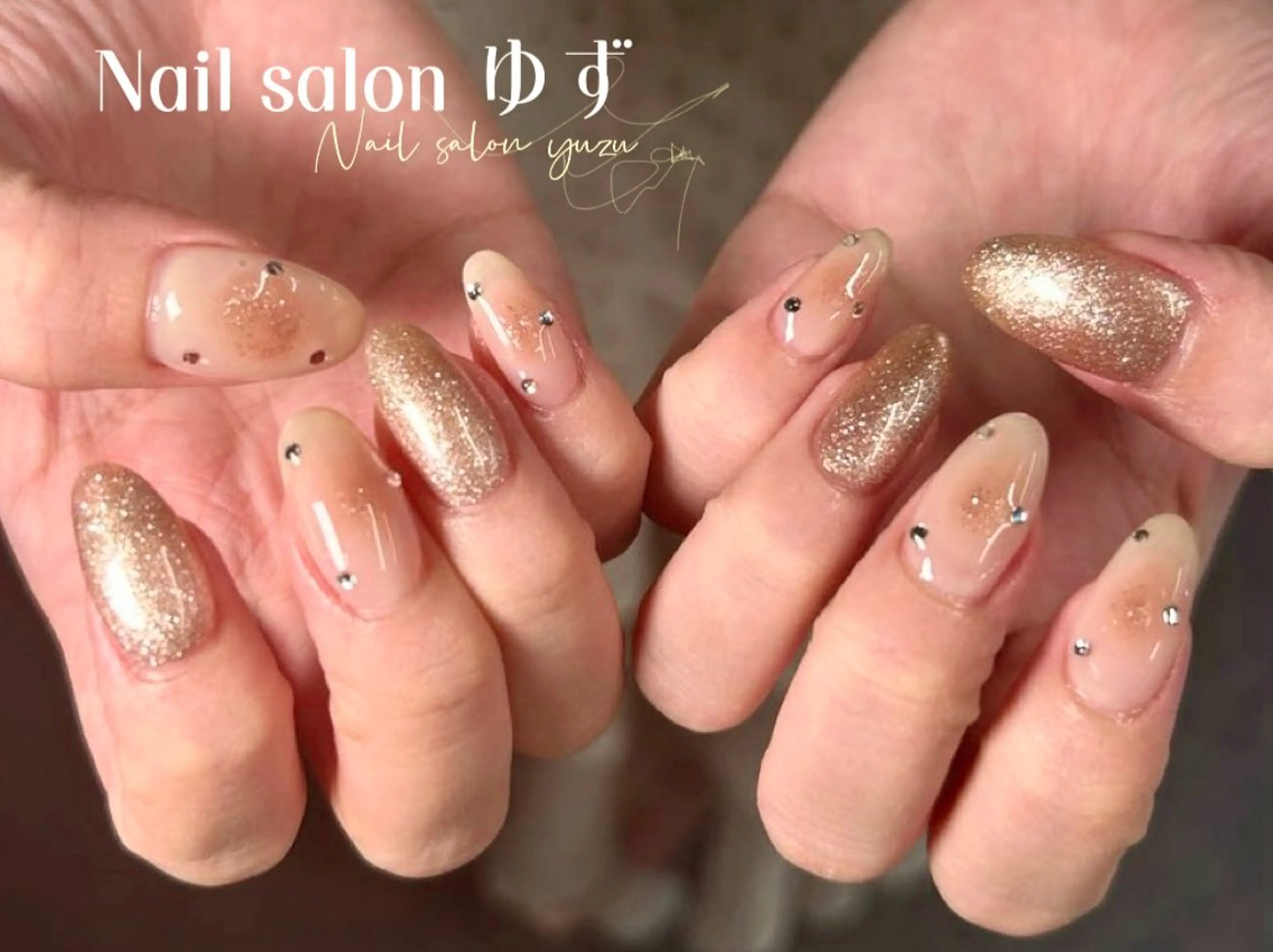 ネイル カジュアル チークネイル フットネイル フレンチネイル ジェルネイル ゆず Nail Salonのネイルデザイン