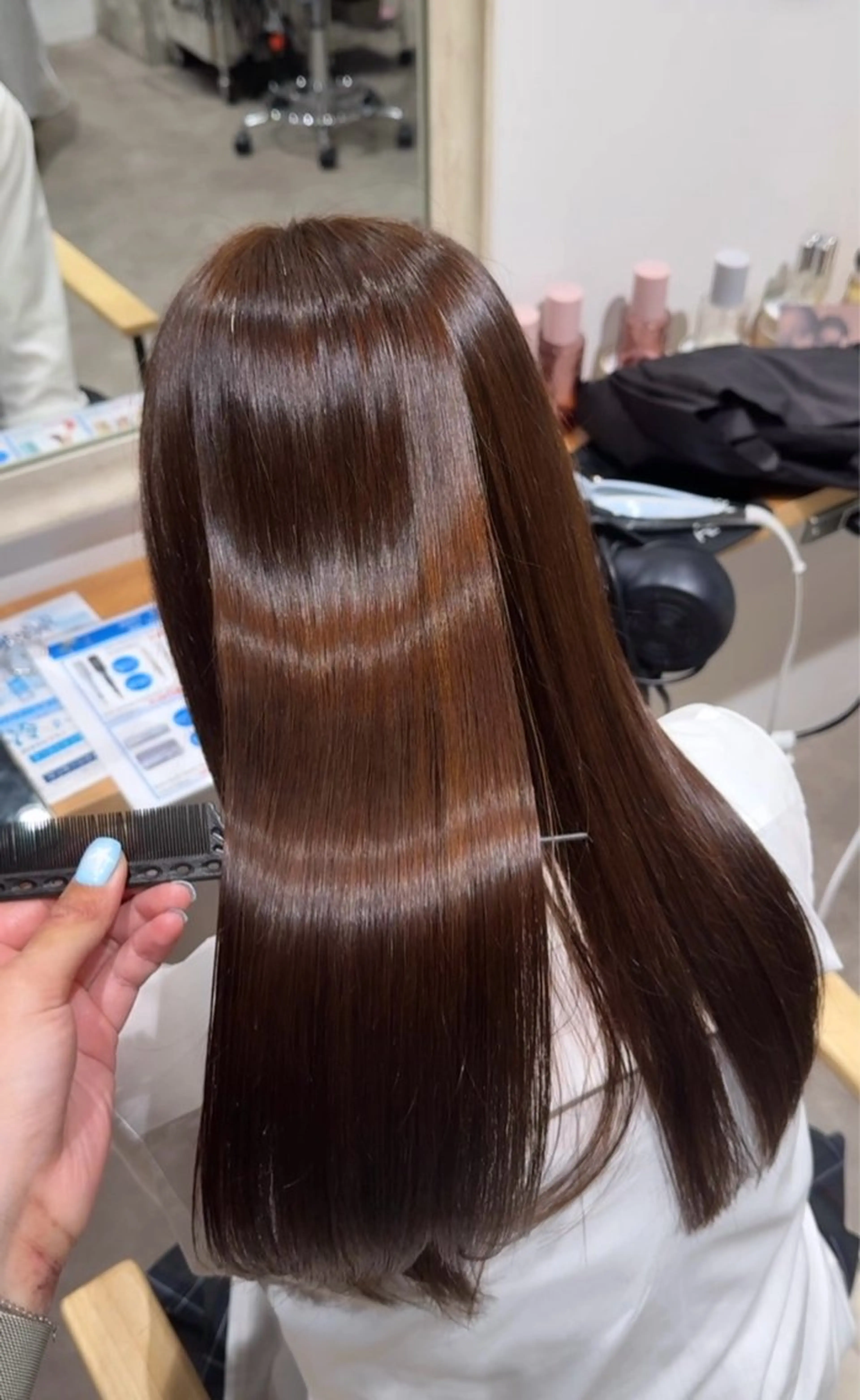 ロング カラー ヘアカラー 暖色艶カラー/ ハイトーン🪽美咲のヘアスタイル