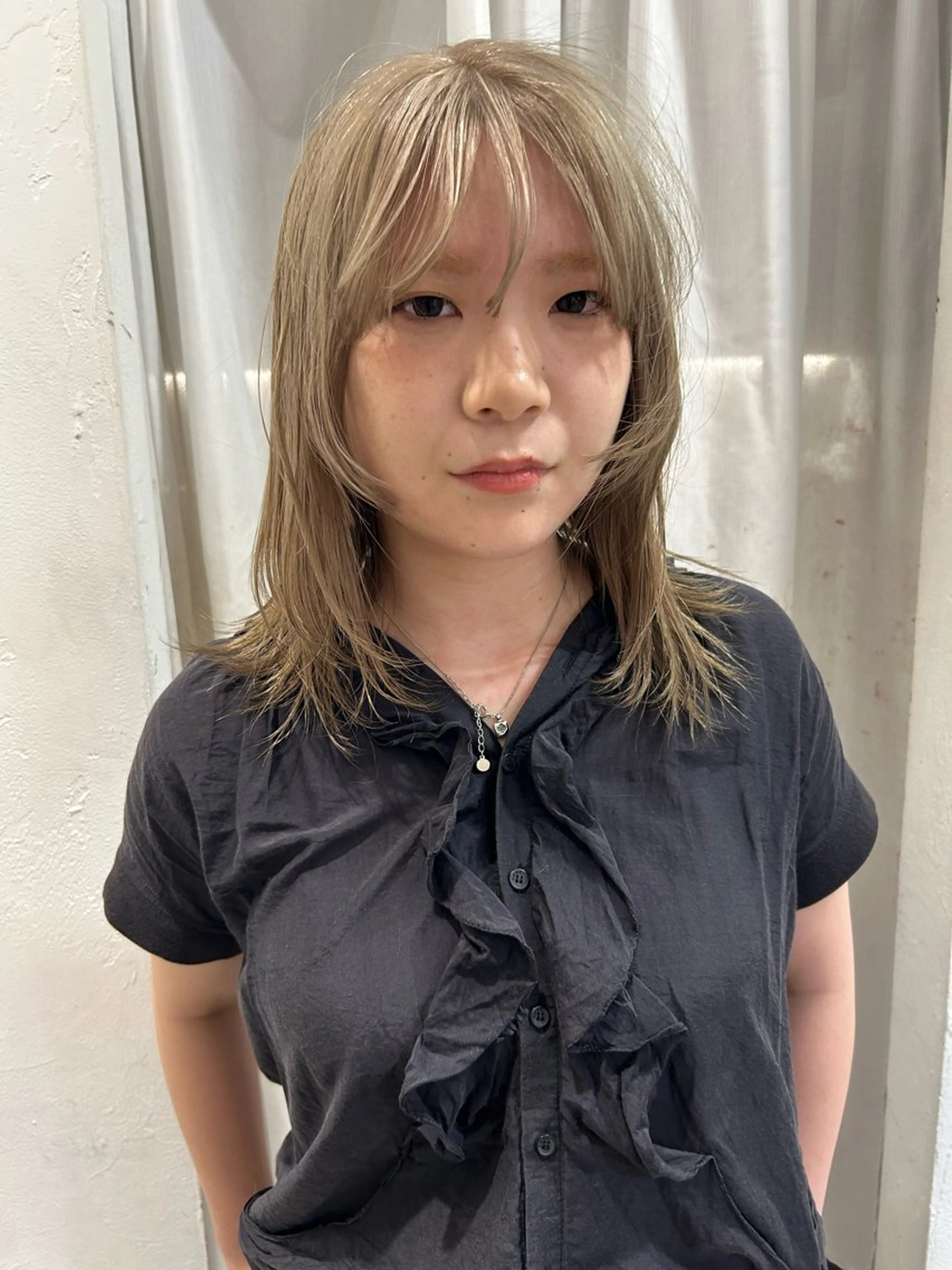 セミロング カラー ヘアカラー トリートメント ケアパーマ/ブリーチ daisukeのヘアスタイル