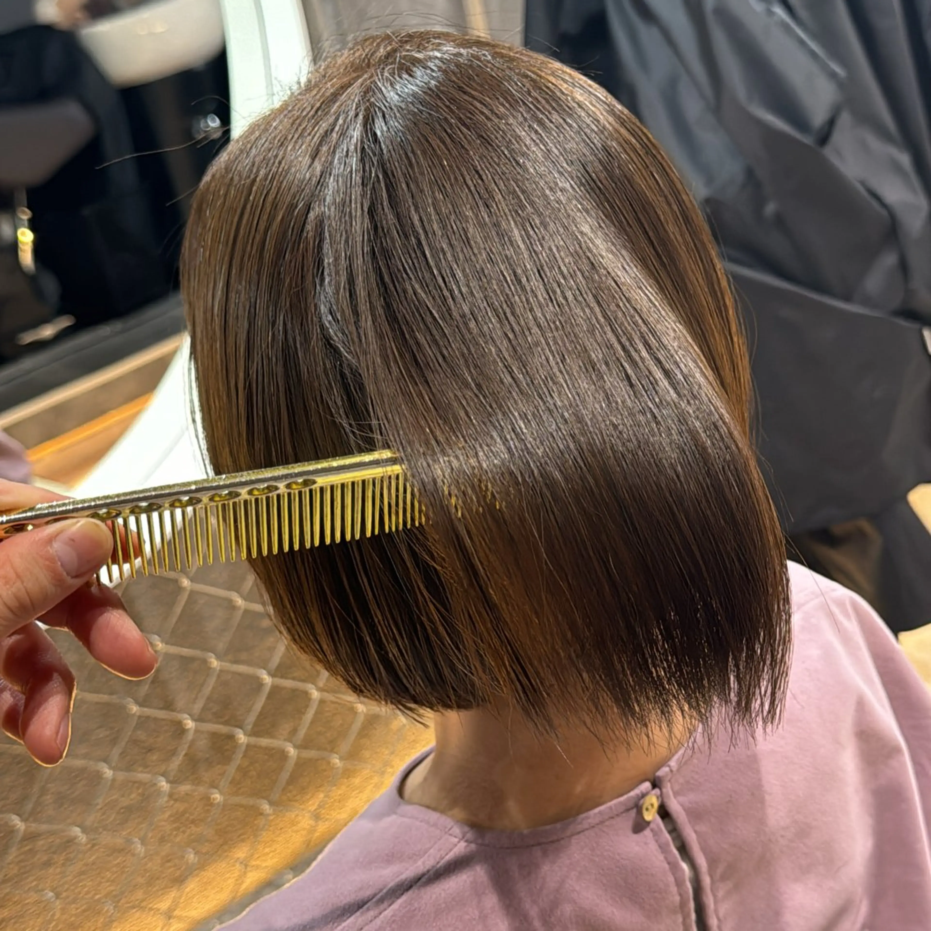 ショート カラー 透明感カラー ヘアカラー トリートメント tet 店長 RIKITOのヘアスタイル