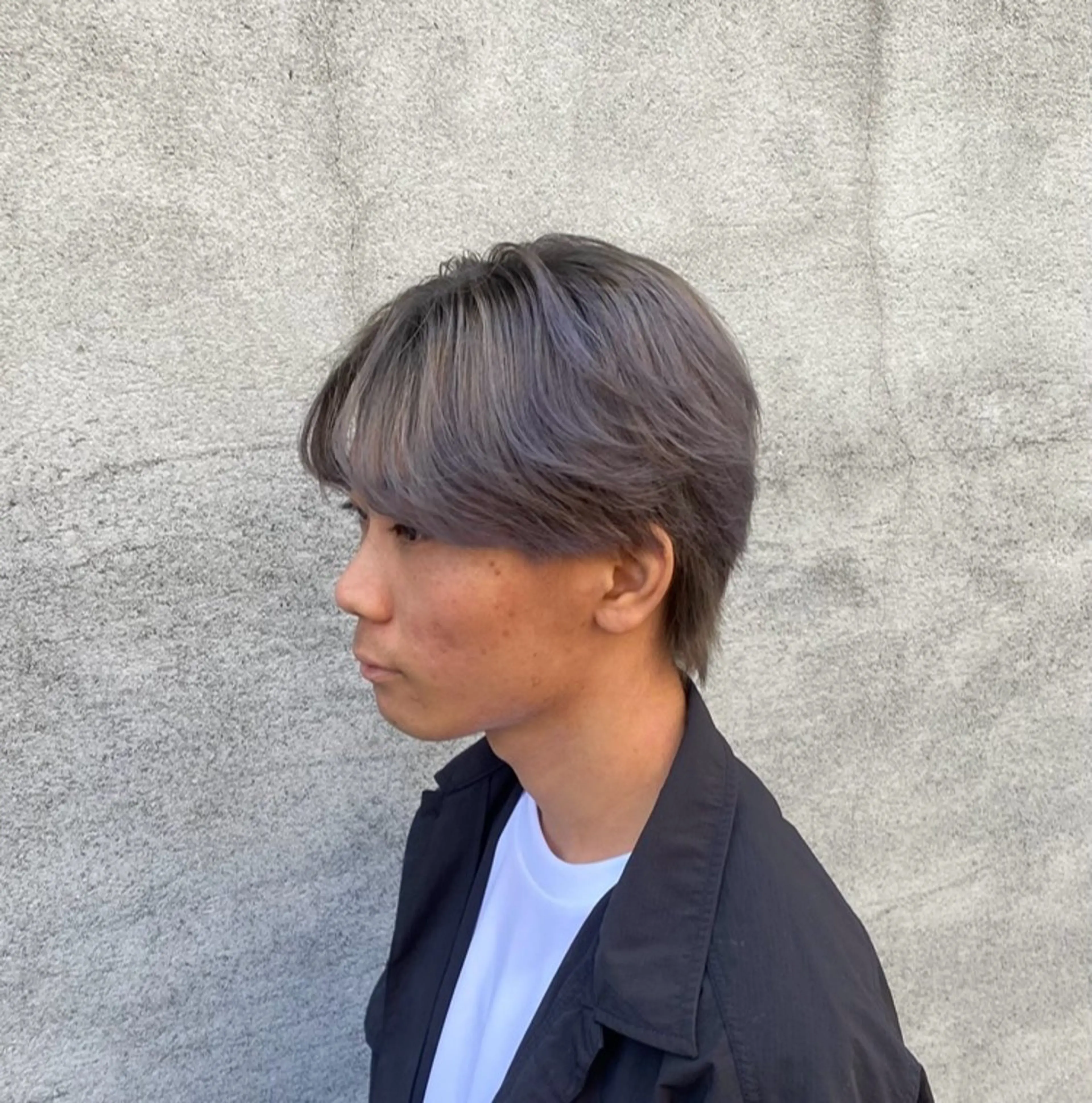 ミディアム カラー メンズ カット ヘアカラー men's　パーマ/ ⭐️Tenshinのヘアスタイル