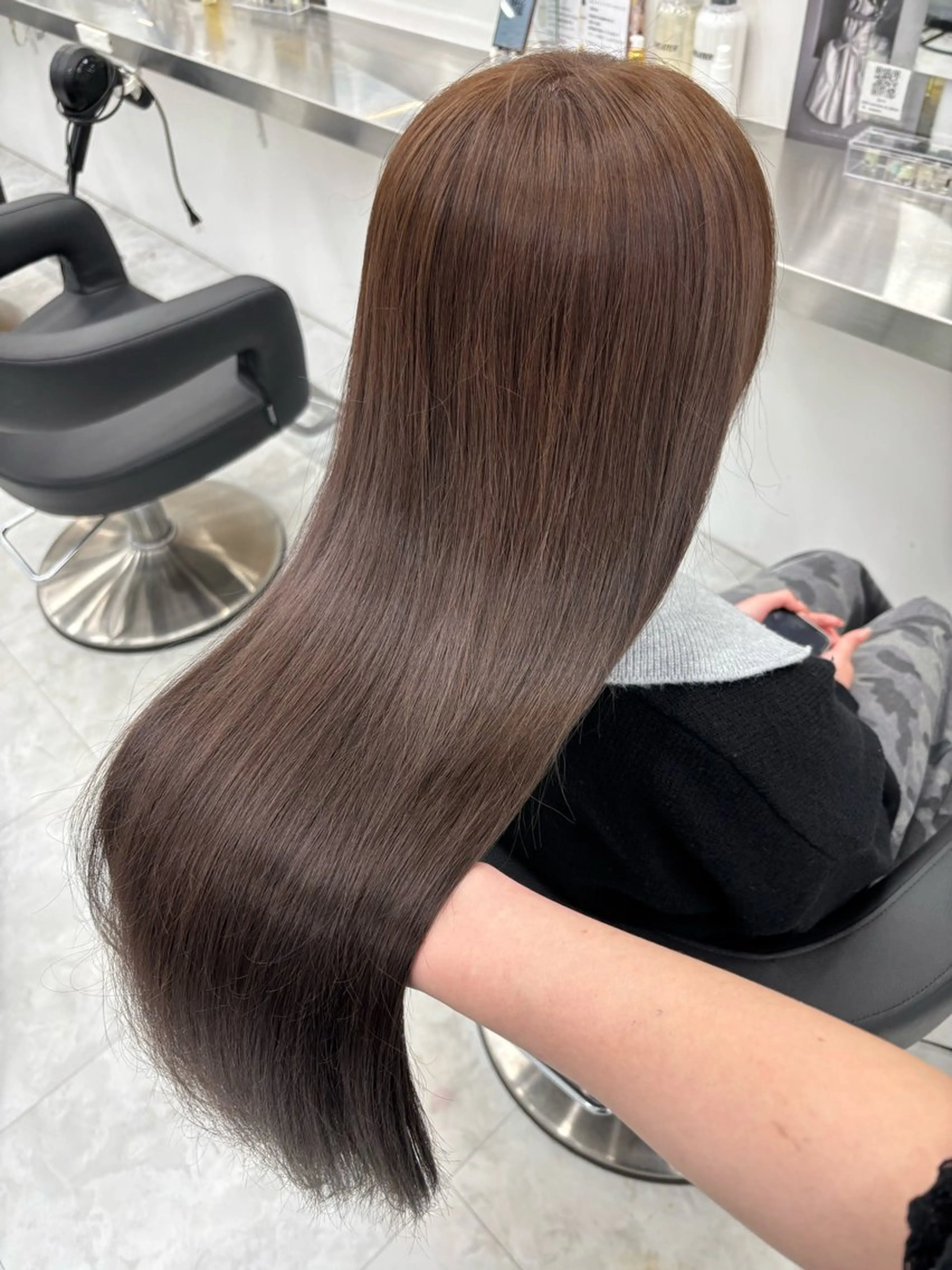 カラー ヘアカラー Wカラー/暖色/べ ージュりく©︎🐝のヘアスタイル