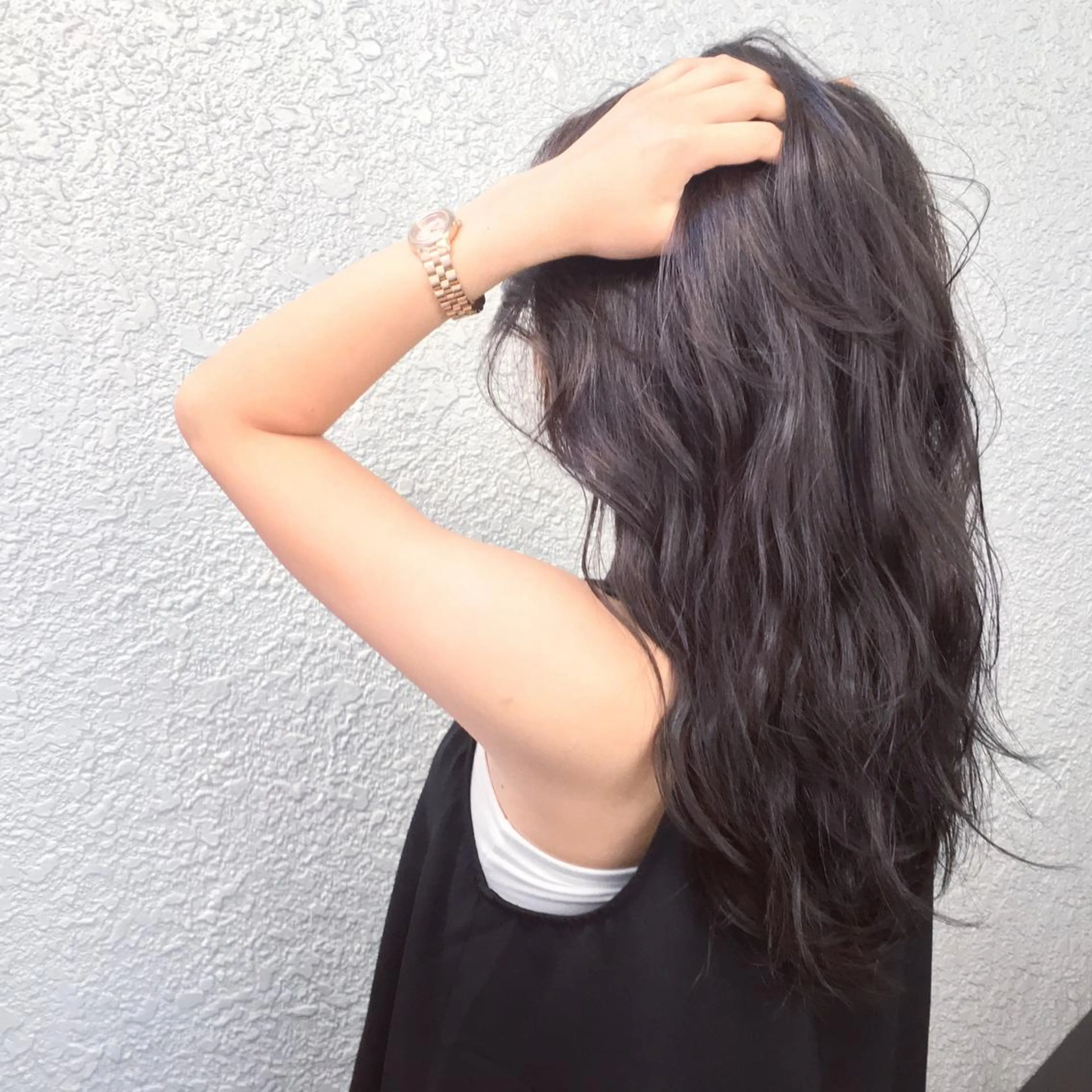 ミディアム セミロング ロング カラー ヘアアレンジ 小顔ショートヘア♪ TAKUMIのヘアスタイル