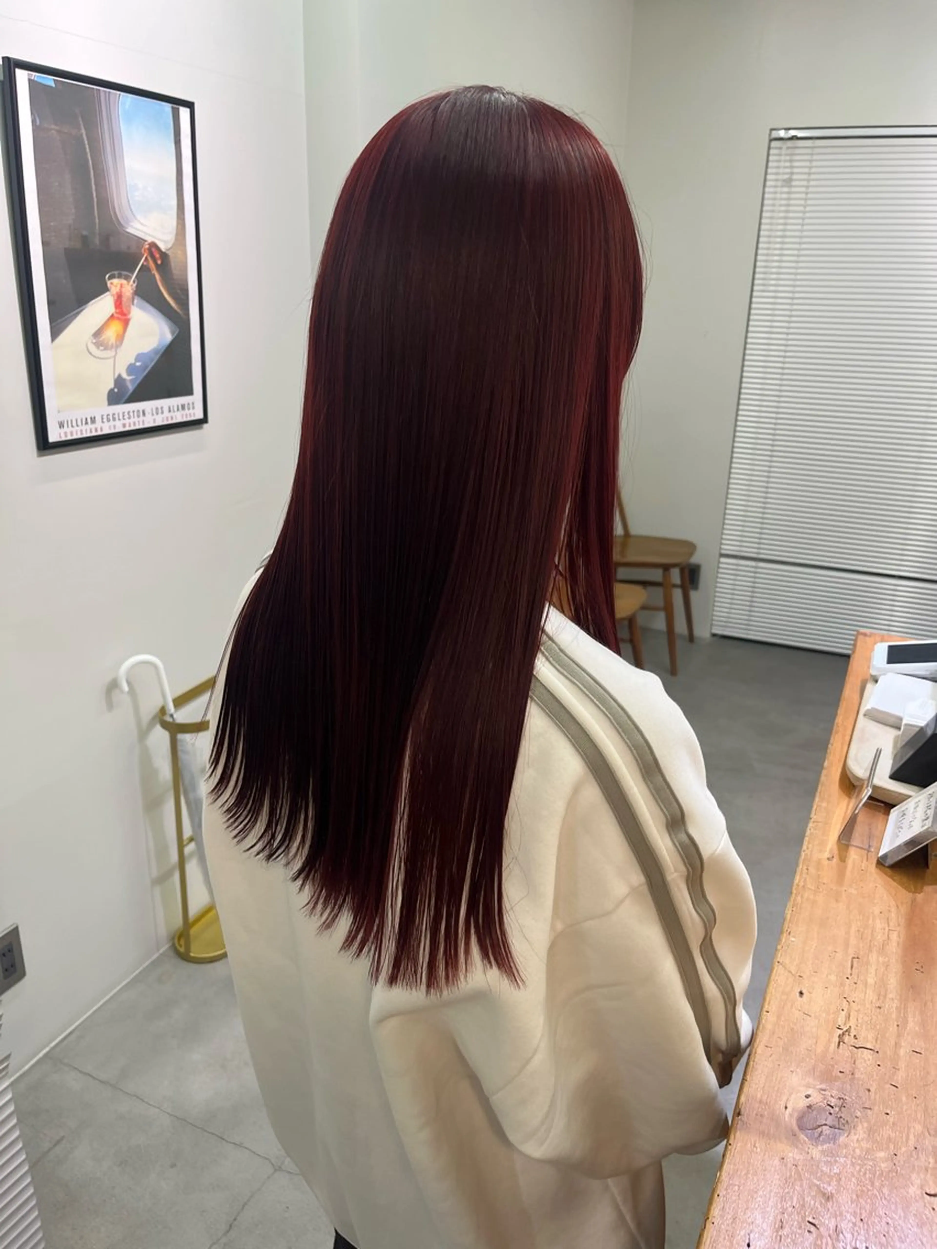 セミロング ヘアカラー neelu所属・安藤 琢真のヘアスタイル