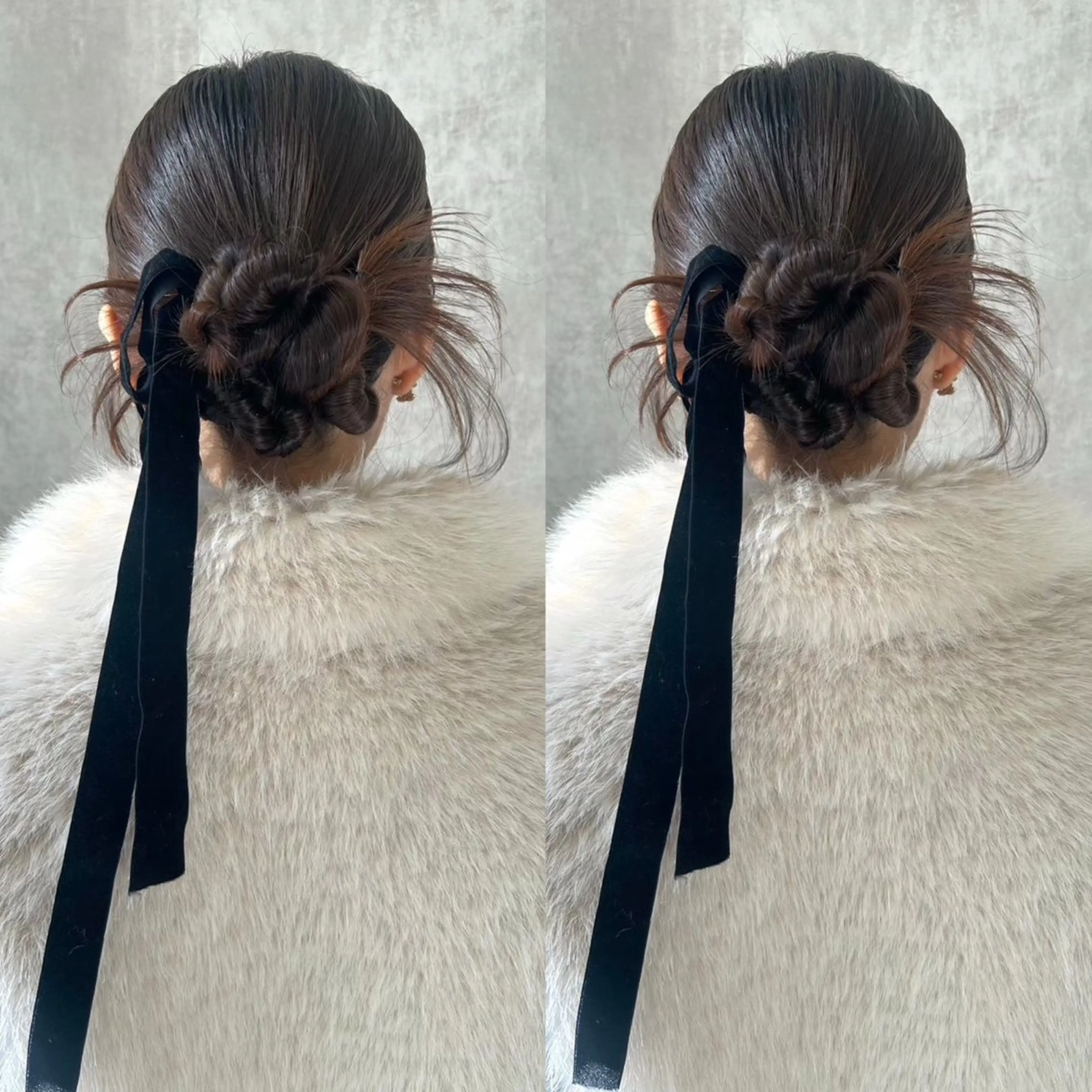 ヘアアレンジ 結婚式・ブライダル カット ヘアカラー エクステ ヘアセット エクステ🎀艶カラー ✨しぇる🌙のヘアスタイル