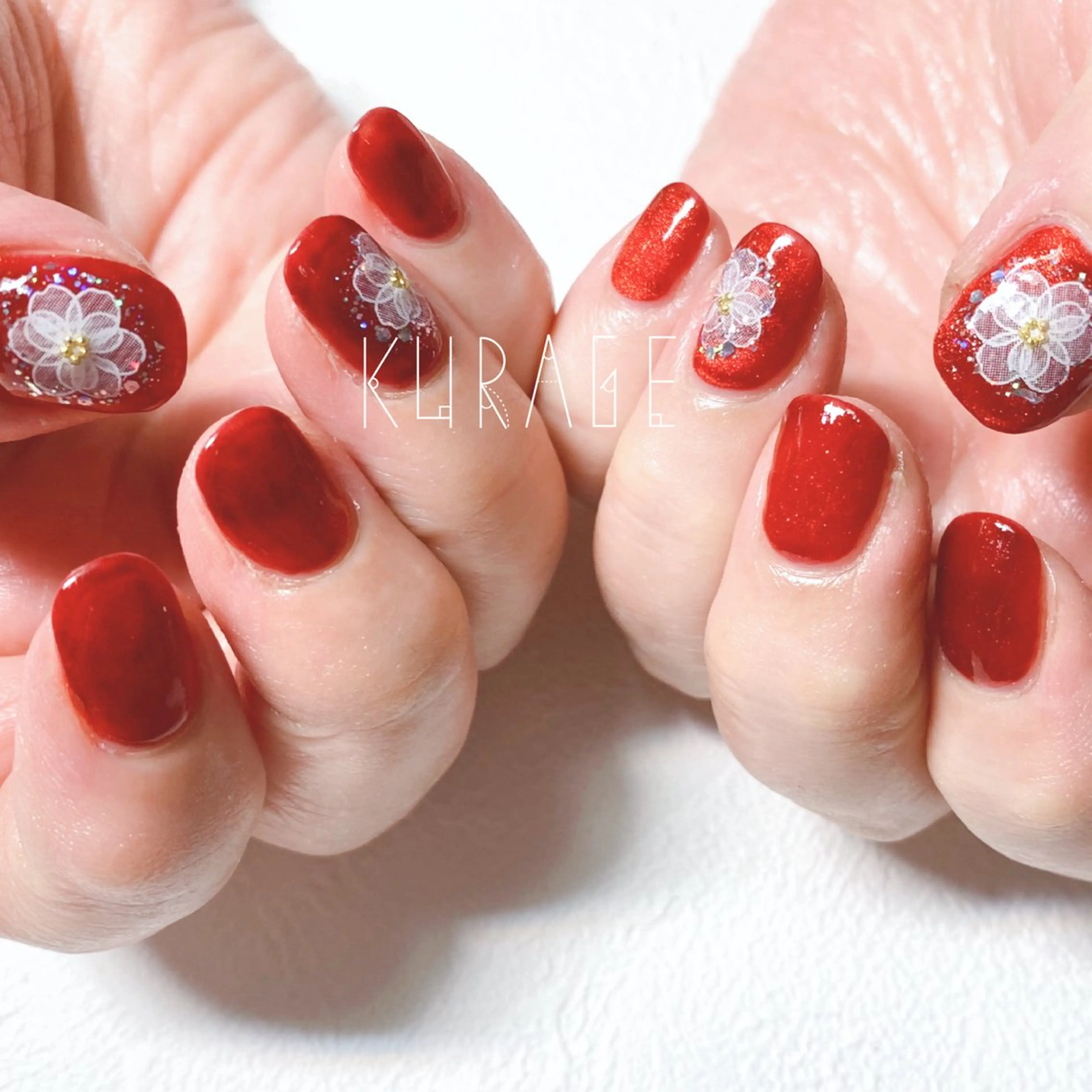 ネイル ハンドネイル private salon 海月のネイルデザイン