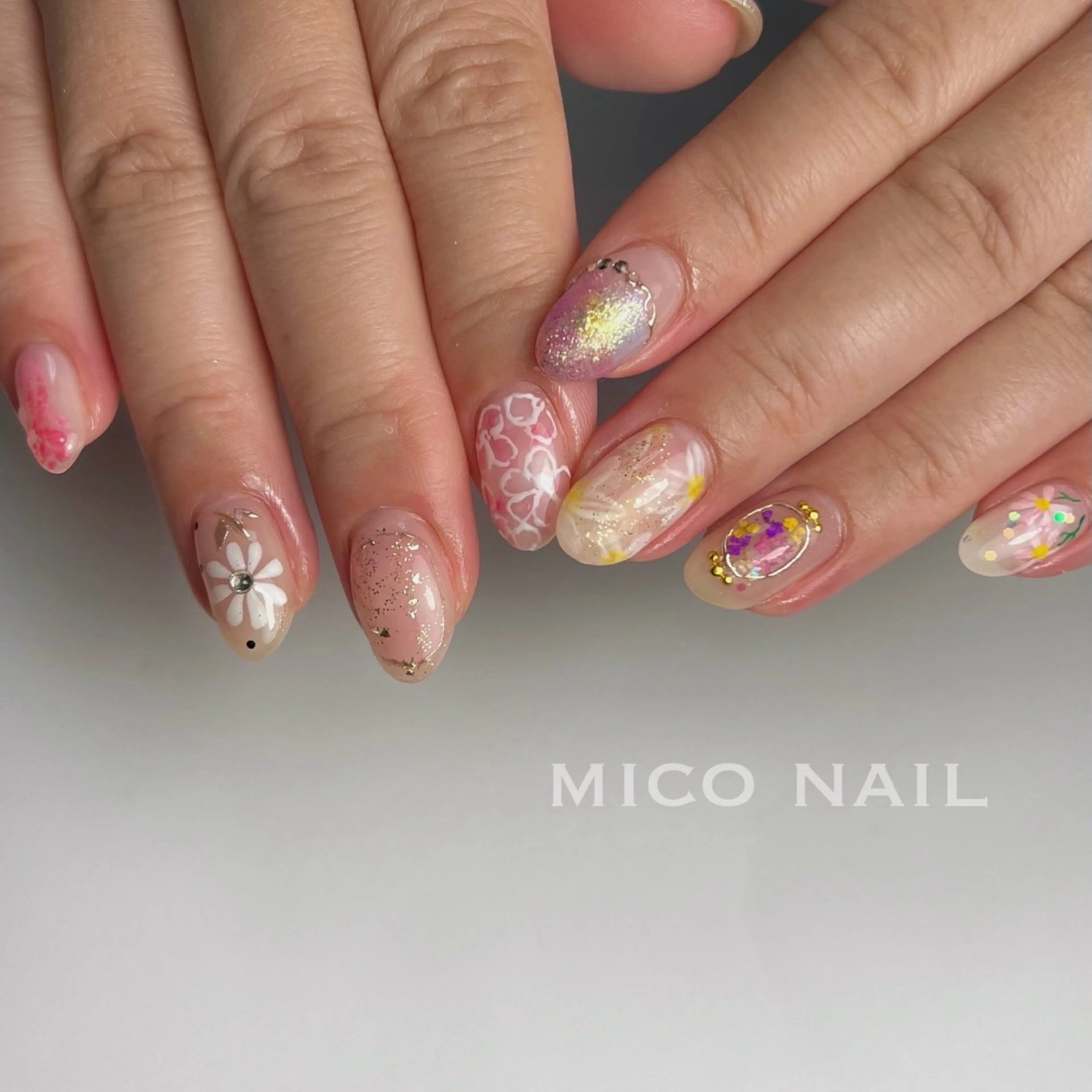 ネイル ハンドネイル mico nailのネイルデザイン
