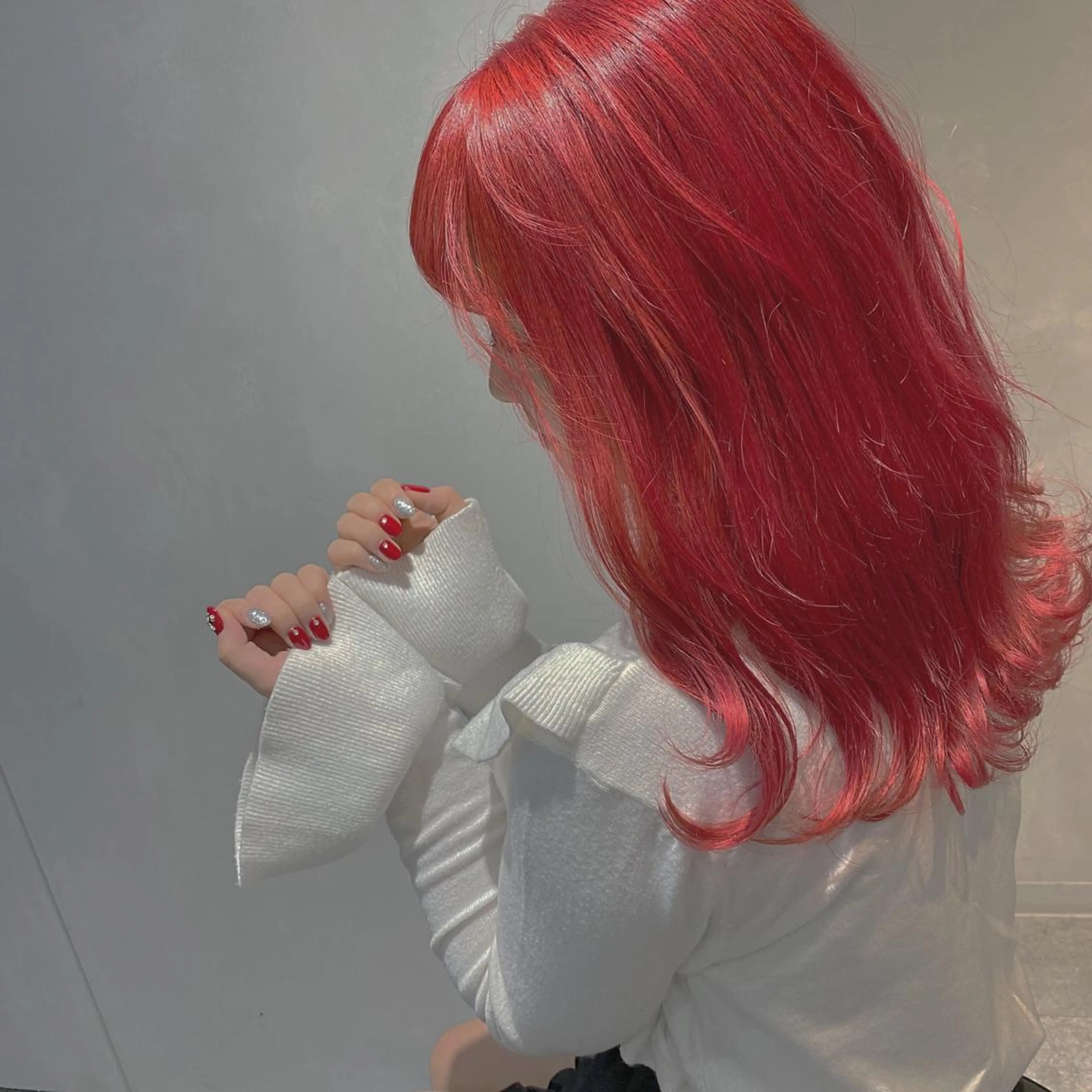 ミディアム ヘアカラー LA.MIU★ Mayuのヘアスタイル