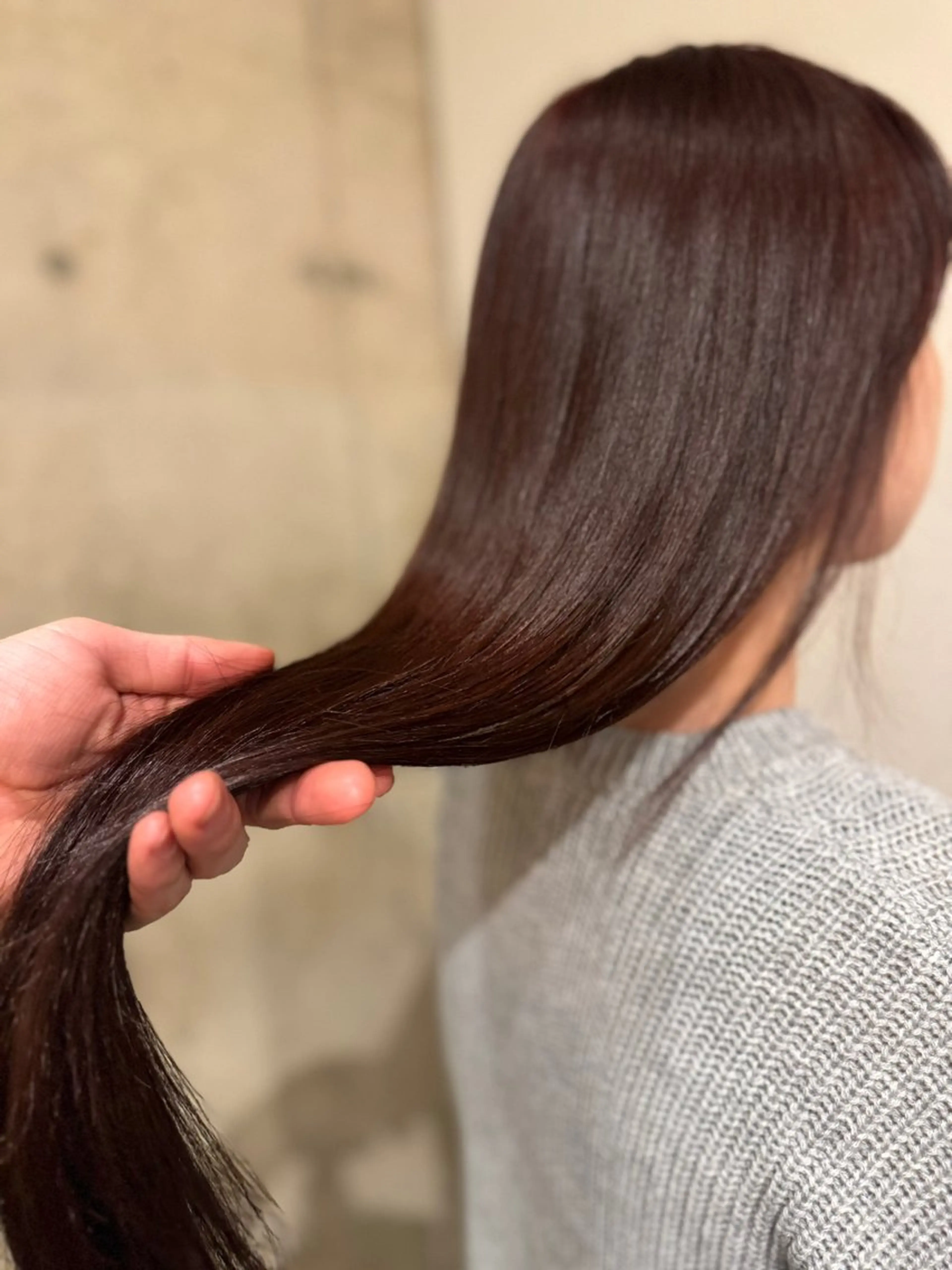 ロング Luxe表参道 髪質改善　奈良のヘアスタイル