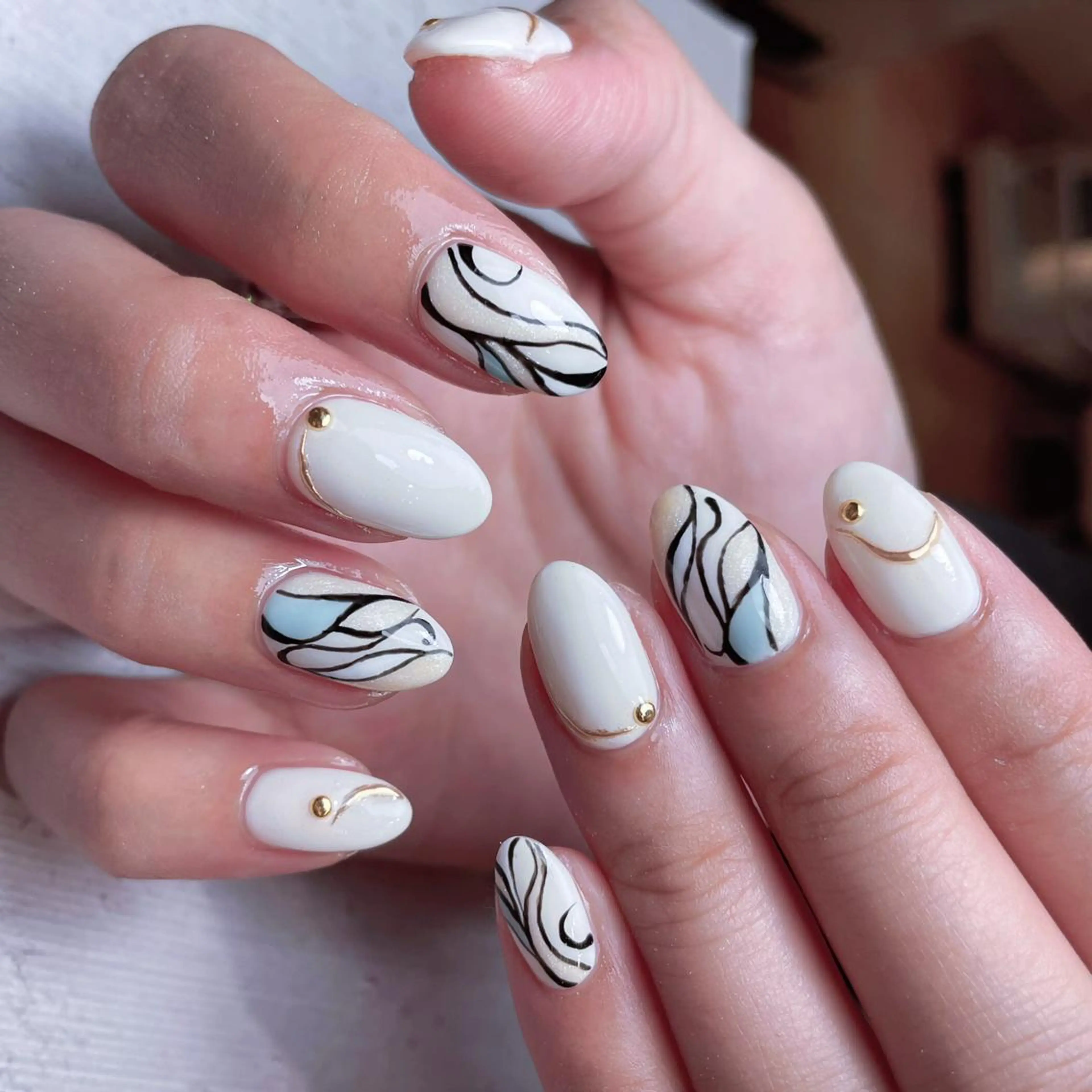 ネイル 持ち込み ハンドネイル nail&eyelash mate所属・京都/東向日/ ayumiのネイルデザイン